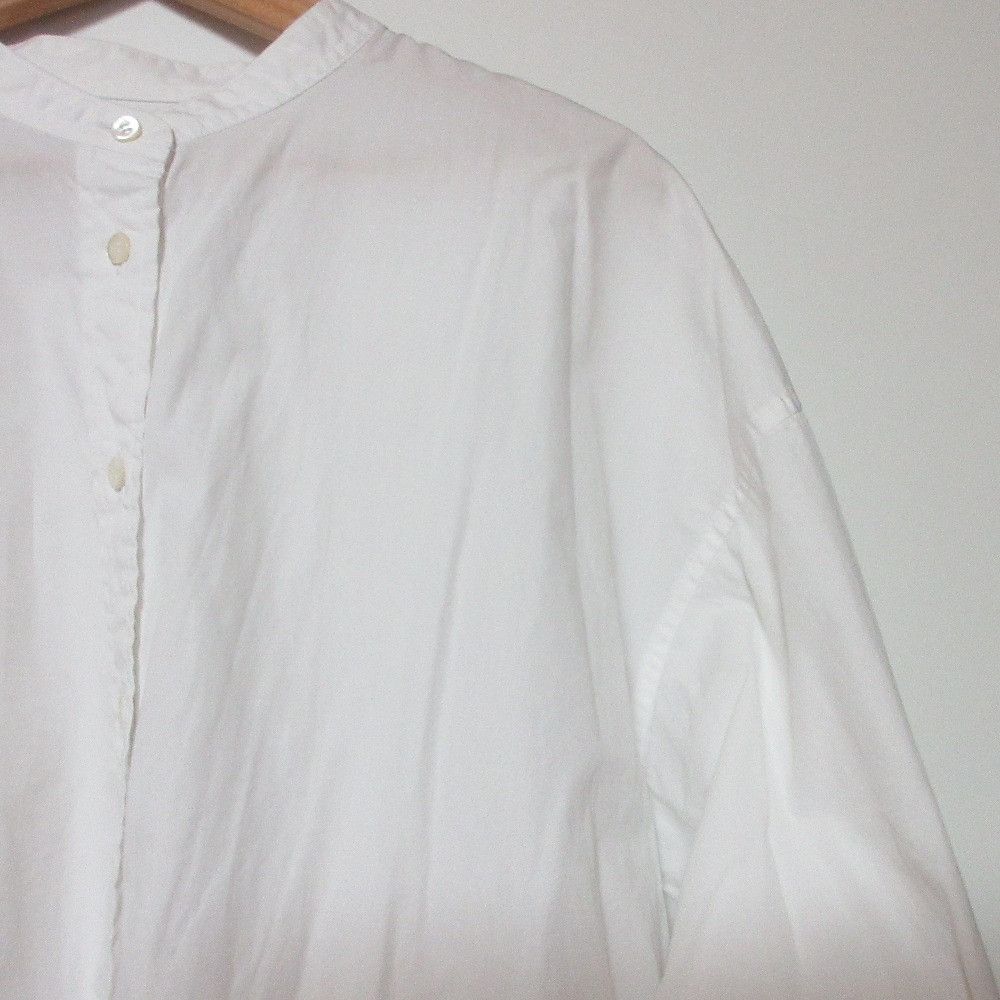 Other Other SLOBE IENA Cotton Broad Band Collar Shirt Cotton Dress Shirt Size ONE SIZE - 3 Thumbnail