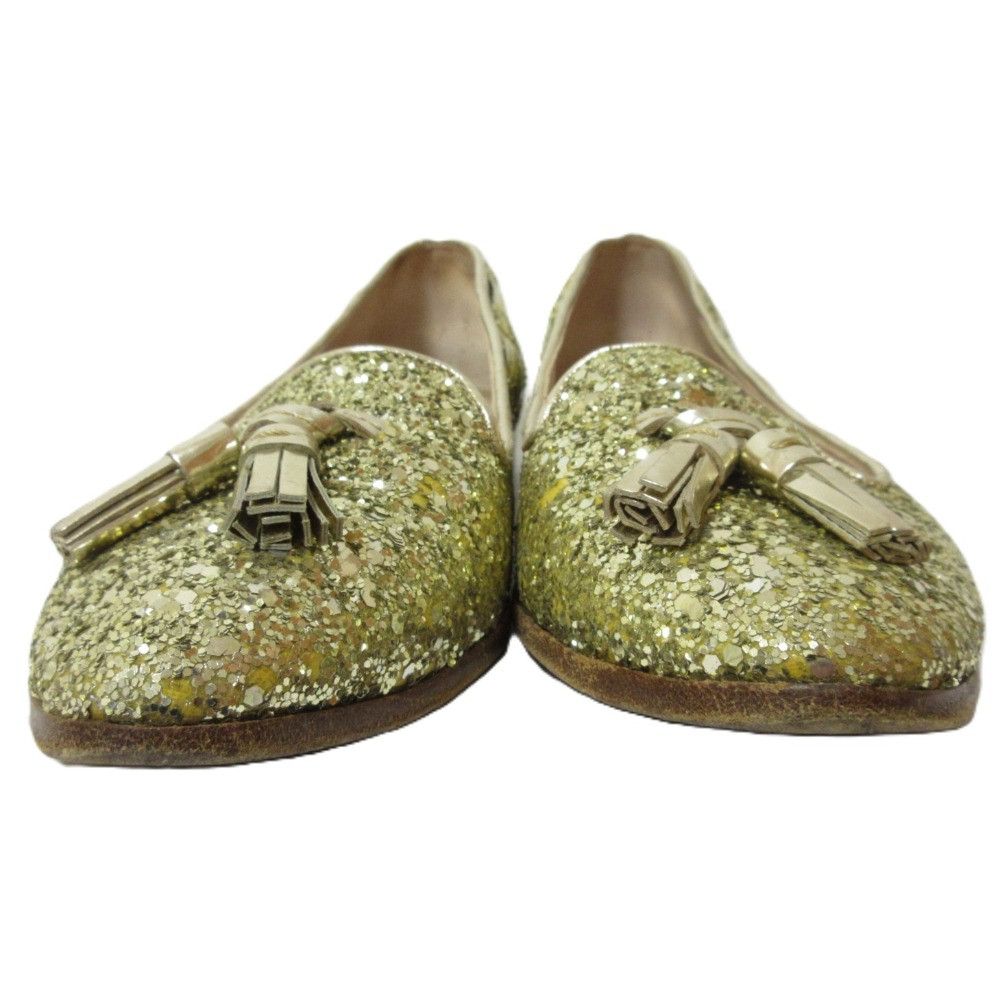 Miu Miu Miu Miu Miu Miu Glitter Tassel Flat Shoes Others Shoes DUTY FREE for USA Size ONE SIZE - 2 Thumbnail