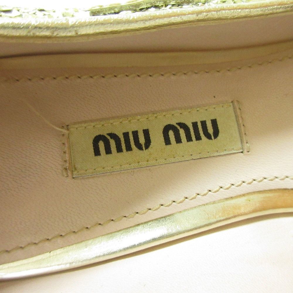 Miu Miu Miu Miu Miu Miu Glitter Tassel Flat Shoes Others Shoes DUTY FREE for USA Size ONE SIZE - 8 Thumbnail