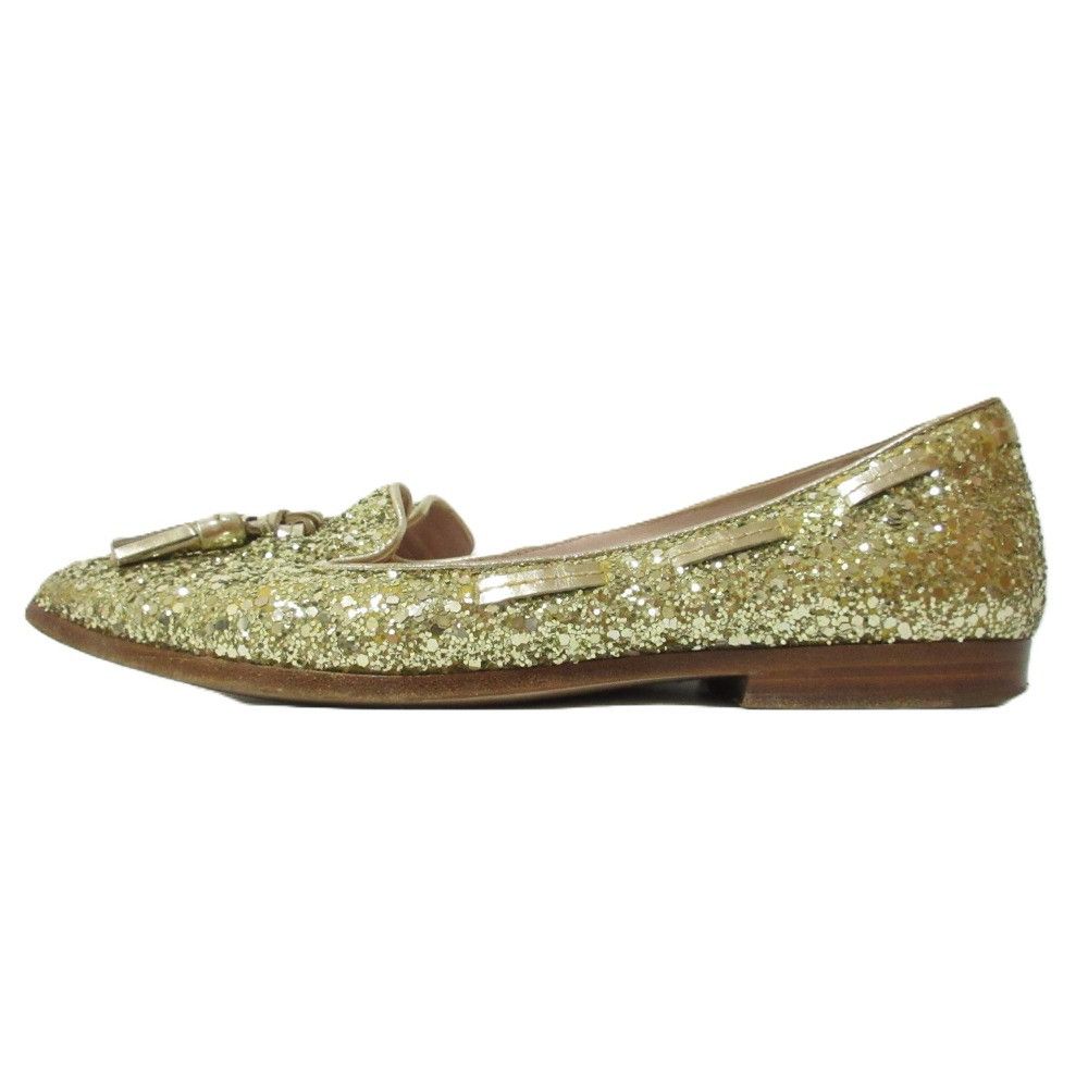 Miu Miu Miu Miu Miu Miu Glitter Tassel Flat Shoes Others Shoes DUTY FREE for USA Size ONE SIZE - 3 Thumbnail