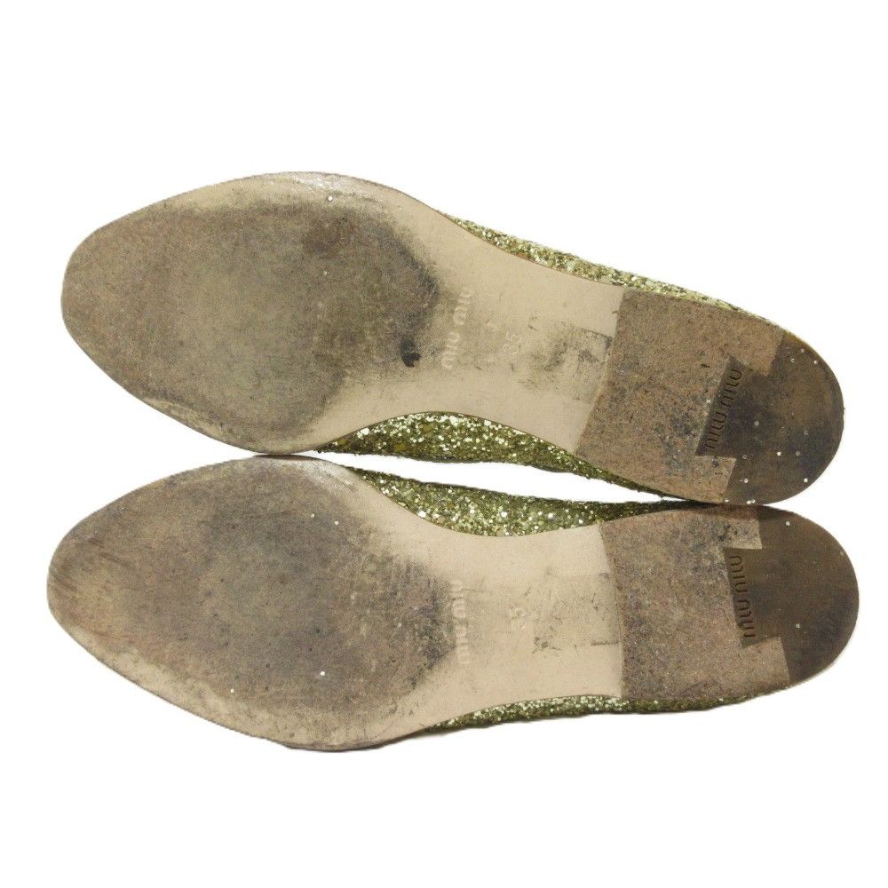 Miu Miu Miu Miu Miu Miu Glitter Tassel Flat Shoes Others Shoes DUTY FREE for USA Size ONE SIZE - 7 Thumbnail