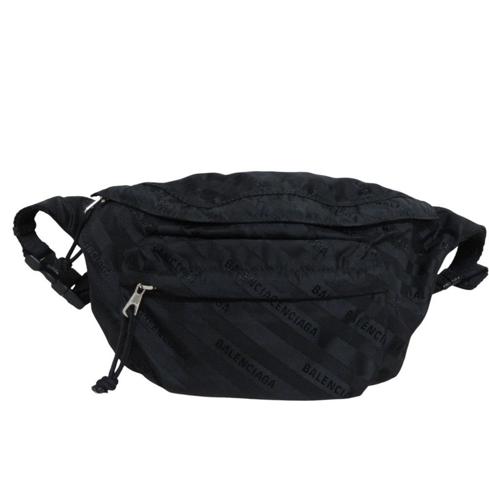 Balenciaga Balenciaga Balenciaga Logo Nylon Canvas Waist Bag Canvas Belt Bag 528862 Size ONE SIZE - 2 Thumbnail