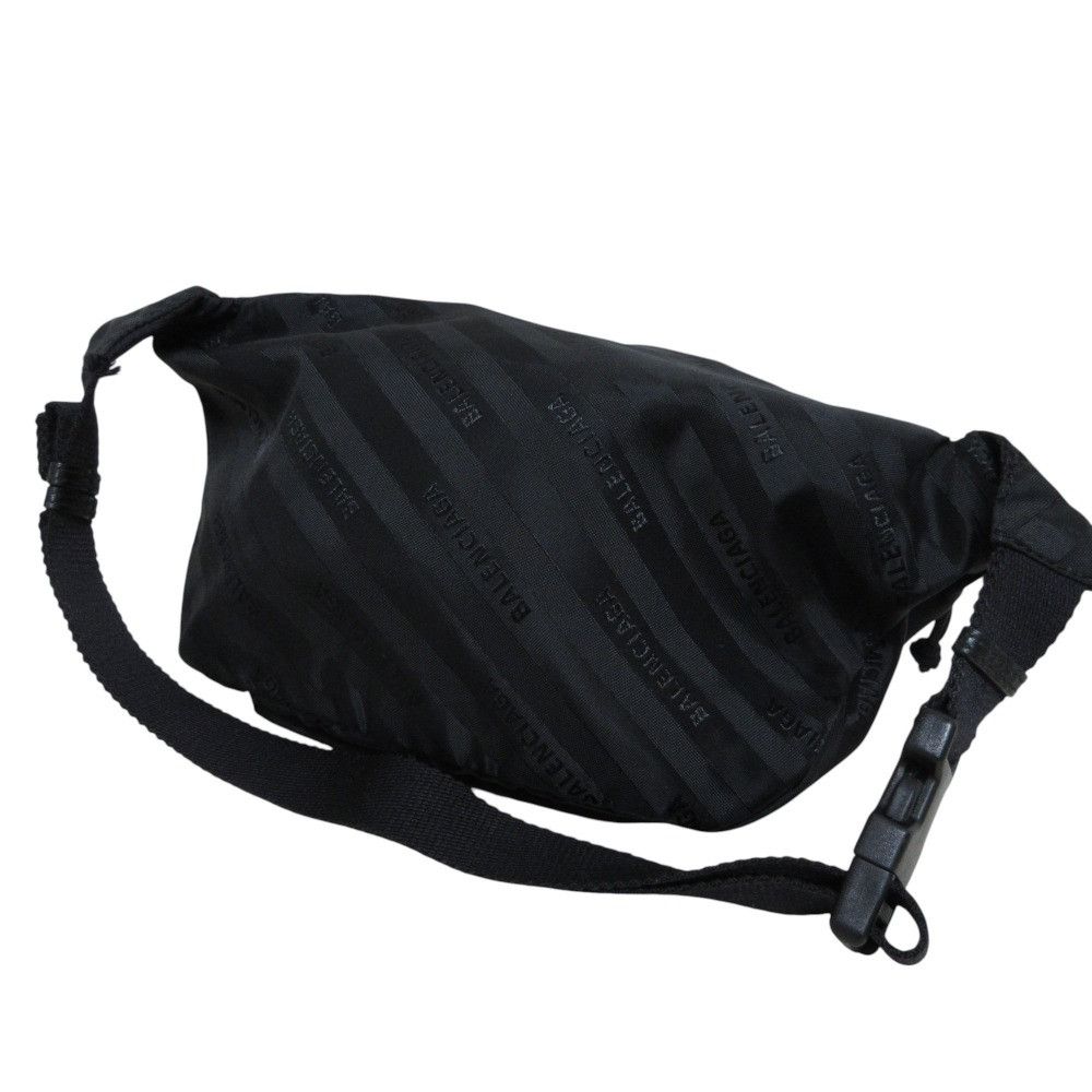 Balenciaga Balenciaga Balenciaga Logo Nylon Canvas Waist Bag Canvas Belt Bag 528862 Size ONE SIZE - 3 Thumbnail