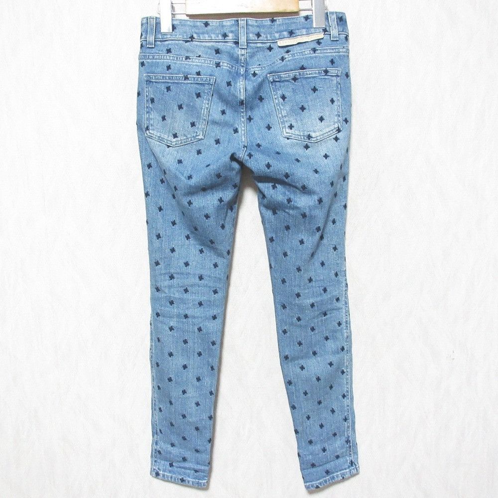 Stella McCartney Stella Mccartney Stella McCartney Embroidered Denim Pants Denim Jeans Size ONE SIZE - 2 Thumbnail