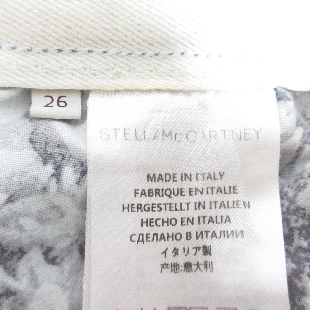 Stella McCartney Stella Mccartney Stella McCartney Embroidered Denim Pants Denim Jeans Size ONE SIZE - 6 Thumbnail
