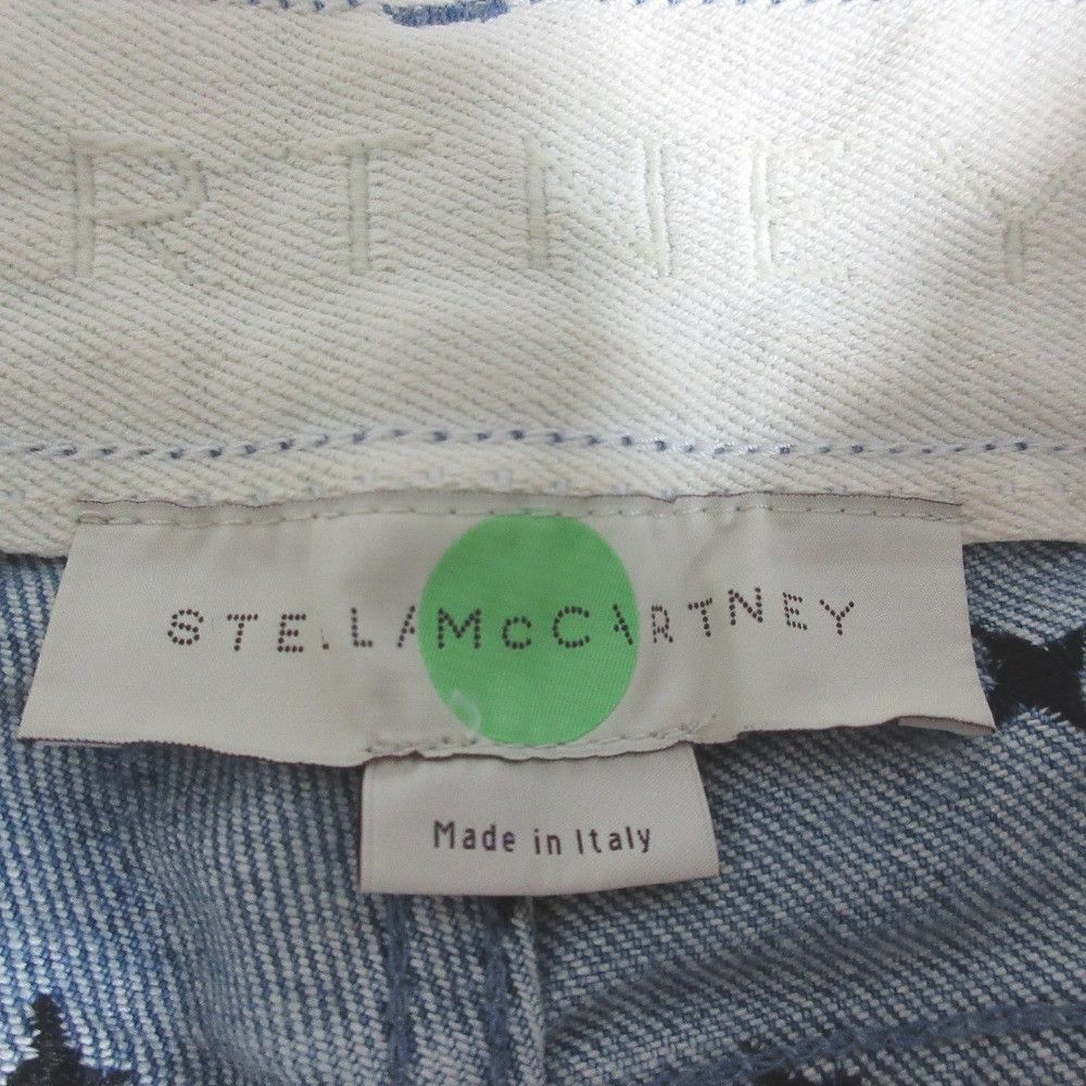 Stella McCartney Stella Mccartney Stella McCartney Embroidered Denim Pants Denim Jeans Size ONE SIZE - 5 Thumbnail