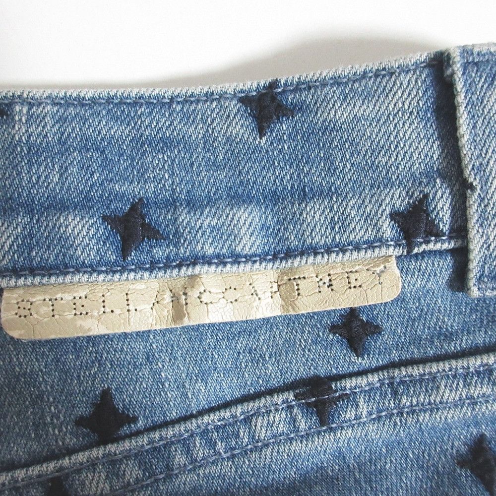 Stella McCartney Stella Mccartney Stella McCartney Embroidered Denim Pants Denim Jeans Size ONE SIZE - 9 Thumbnail