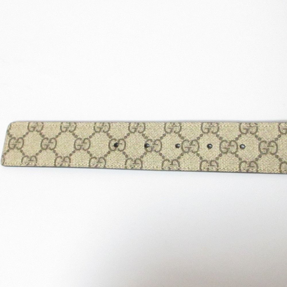 Gucci Gucci Gucci Interlocking G GG Pattern PVC Leather Belt Canvas Other DUTY FREE for USA Size ONE SIZE - 7 Thumbnail