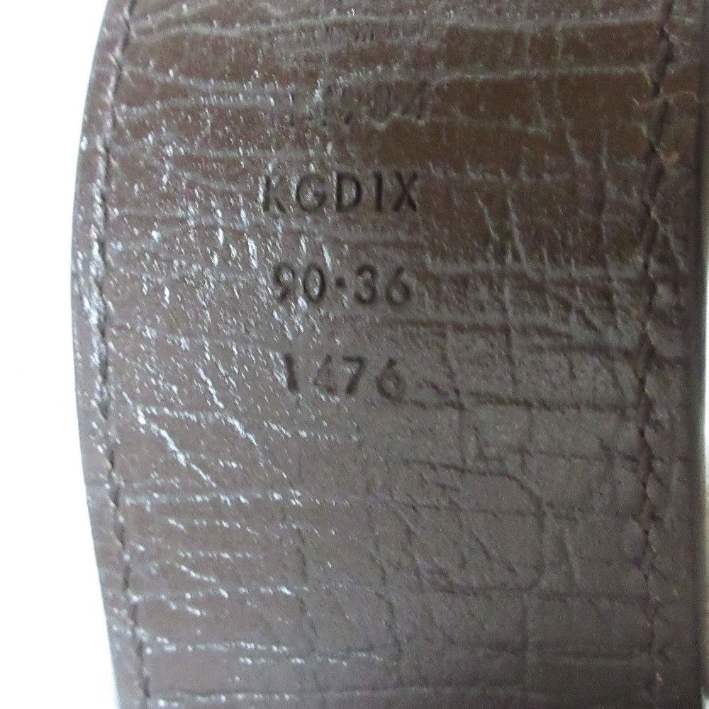 Gucci Gucci Gucci Interlocking G GG Pattern PVC Leather Belt Canvas Other DUTY FREE for USA Size ONE SIZE - 10 Thumbnail