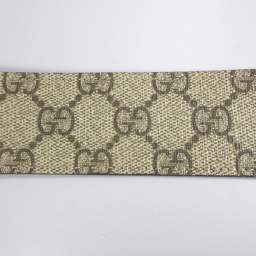 Gucci Gucci Gucci Interlocking G GG Pattern PVC Leather Belt Canvas Other DUTY FREE for USA Size ONE SIZE - 8 Thumbnail