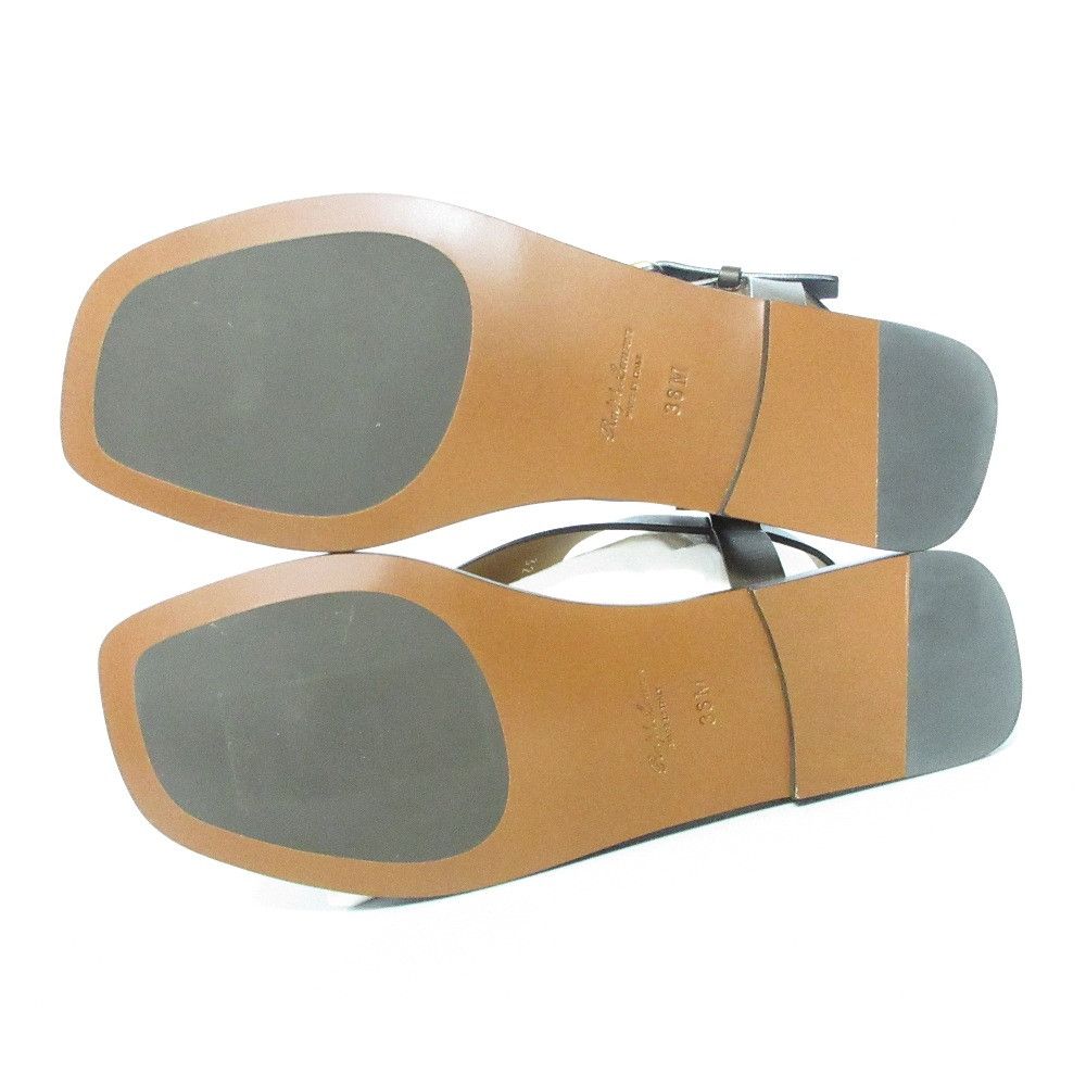Ralph Lauren Ralph Lauren Ralph Lauren Delancie Leather Thong Sandals Leather Shoes DUTY FREE for USA Size ONE SIZE - 5 Thumbnail