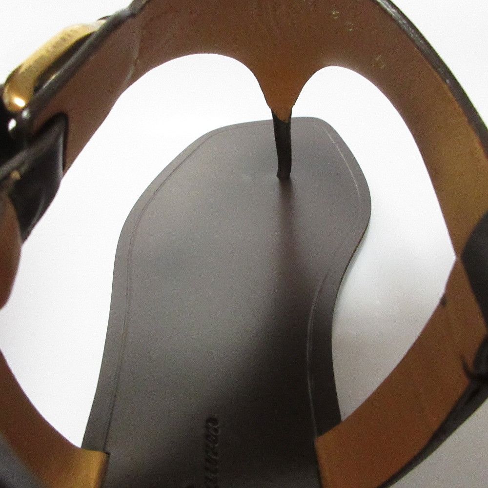 Ralph Lauren Ralph Lauren Ralph Lauren Delancie Leather Thong Sandals Leather Shoes DUTY FREE for USA Size ONE SIZE - 9 Thumbnail