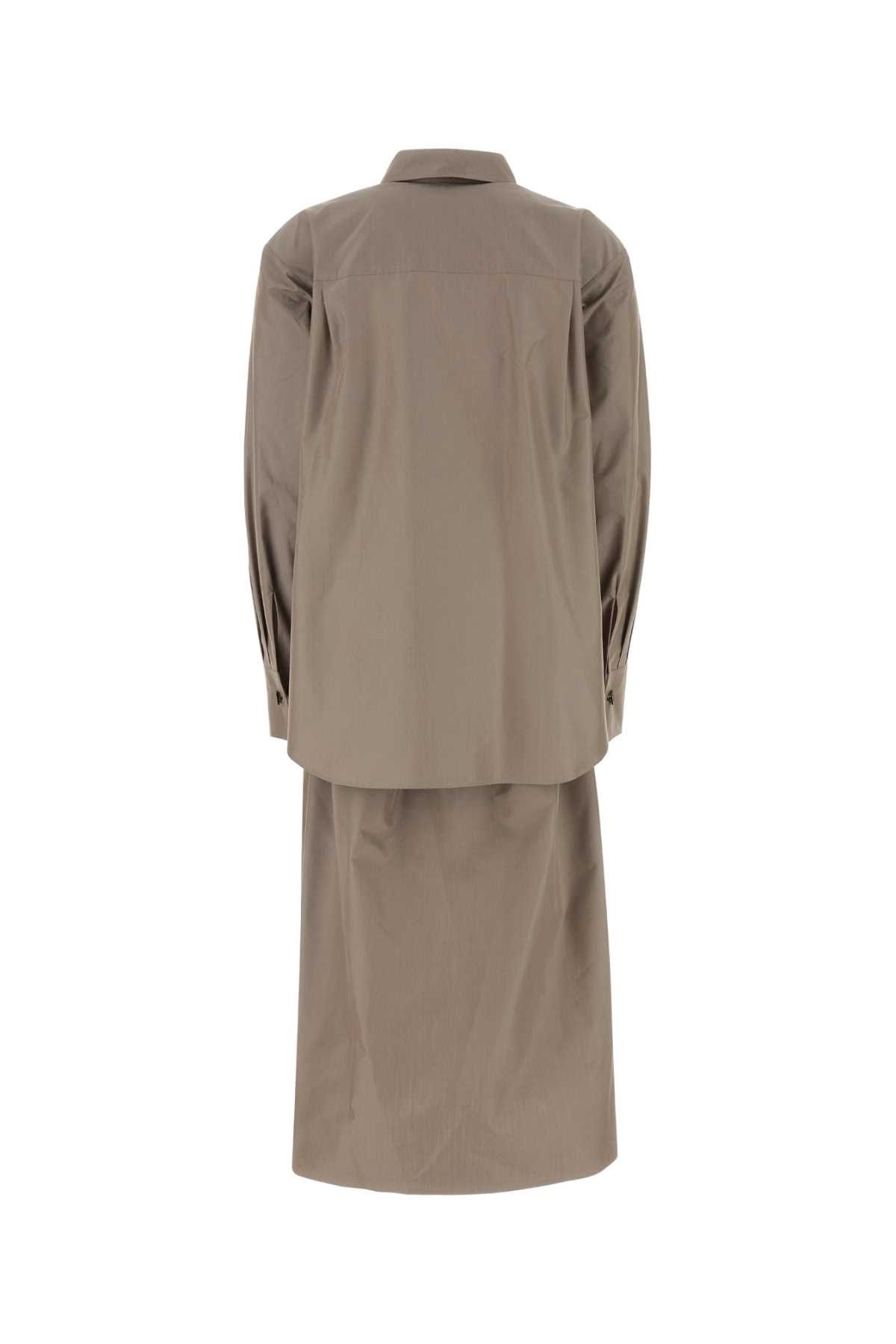 Fendi Cappuccino Poplin Shirt Dress Size S / US 4 / IT 40 - 2 Thumbnail