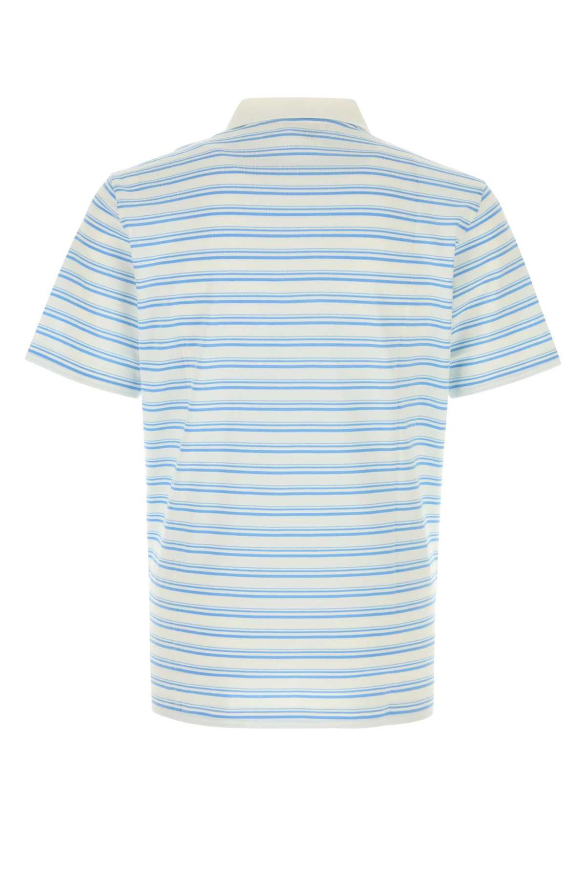 Prada Embroidered Piquet Polo Shirt Size US L / EU 52-54 / 3 - 2 Thumbnail