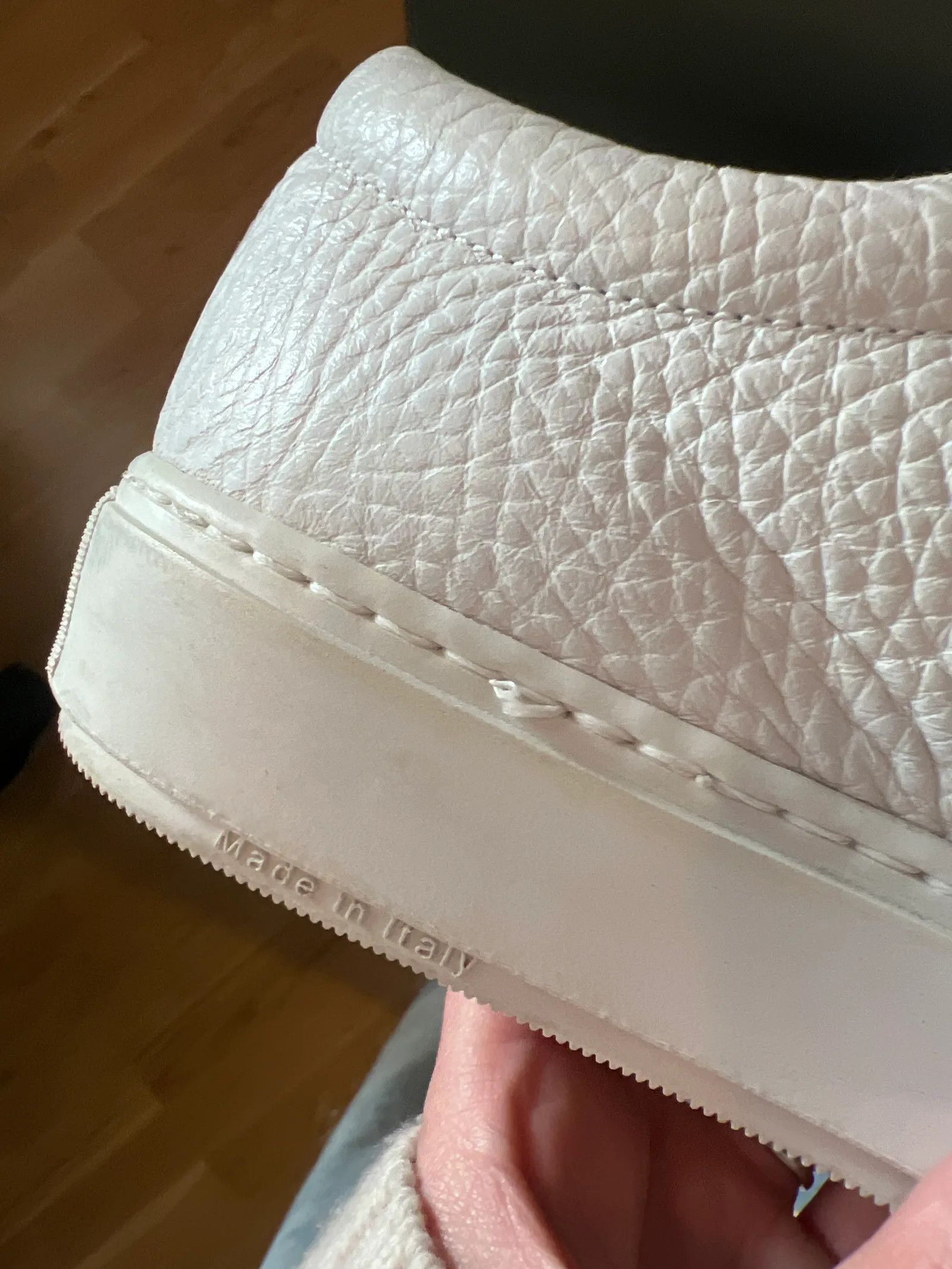Acne Studios Acne Studios Adriana Grain Sneakers Size US 7 / IT 37 - 11 Thumbnail