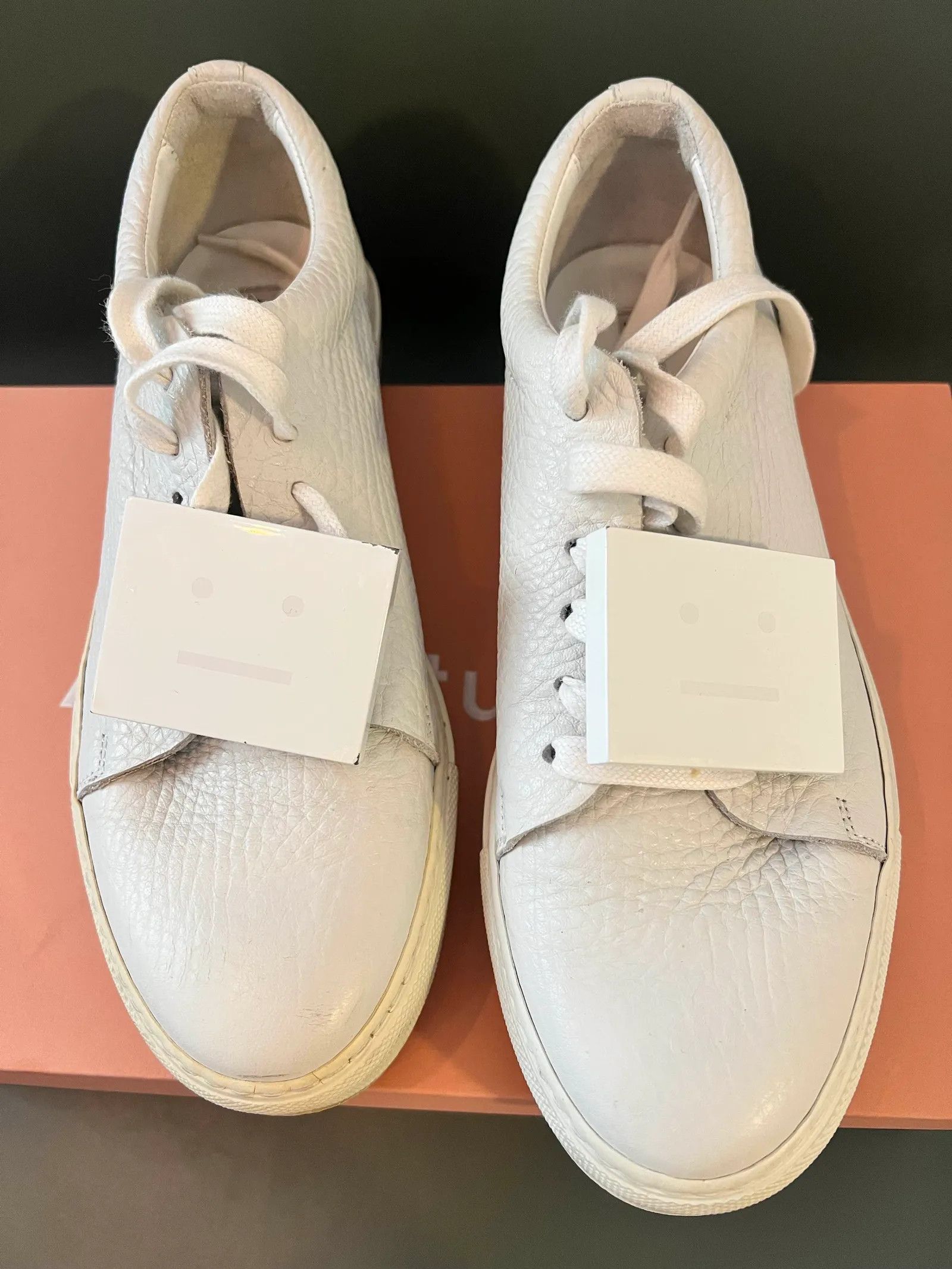 Acne Studios Acne Studios Adriana Grain Sneakers Size US 7 / IT 37 - 7 Thumbnail