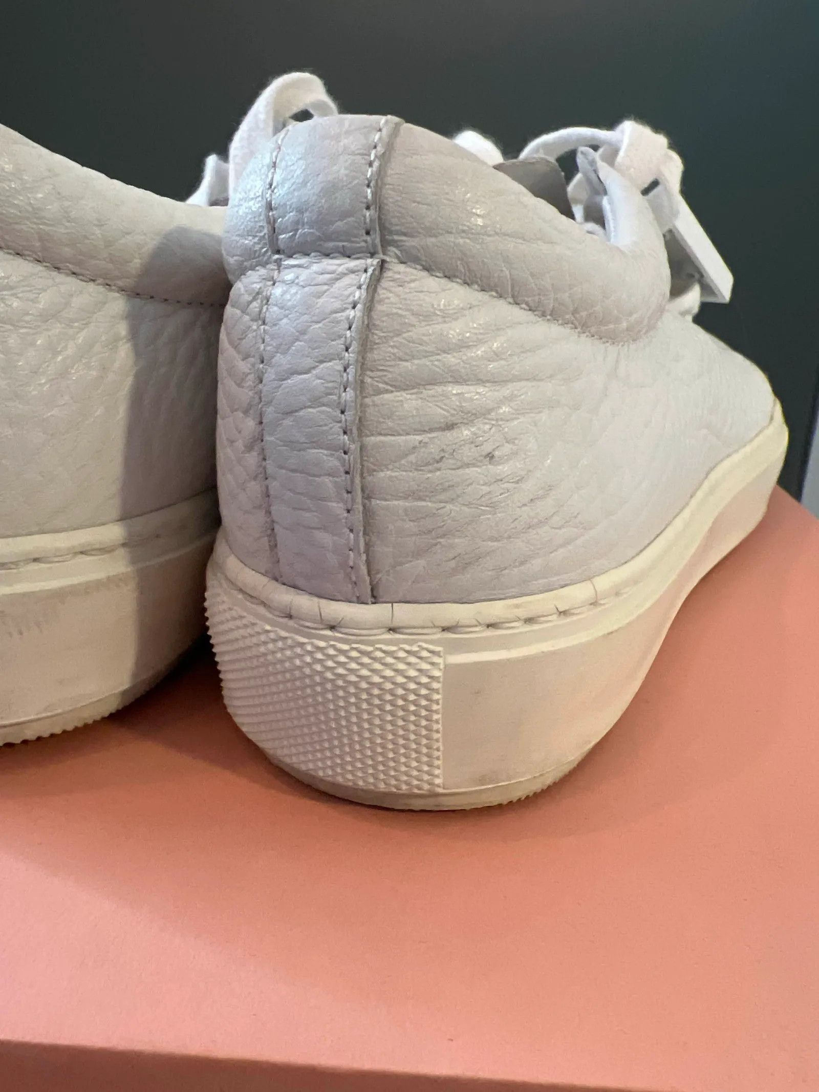 Acne Studios Acne Studios Adriana Grain Sneakers Size US 7 / IT 37 - 8 Thumbnail