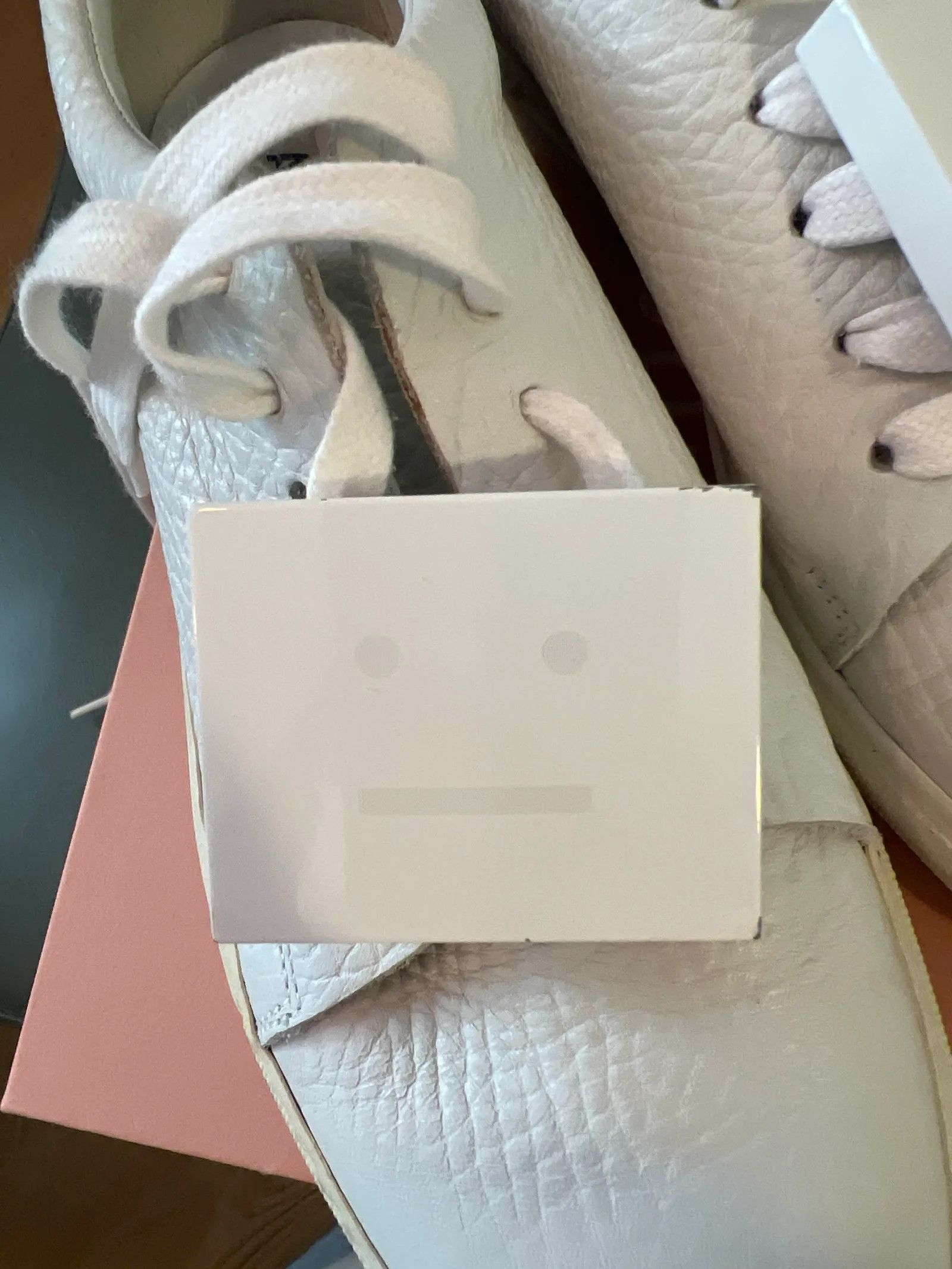 Acne Studios Acne Studios Adriana Grain Sneakers Size US 7 / IT 37 - 10 Thumbnail