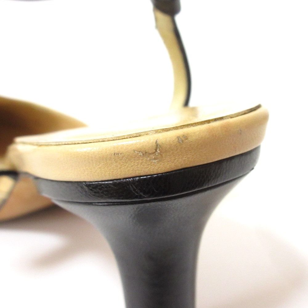 Chanel Chanel Chanel T-Strap Leather Pumps Leather Shoes DUTY FREE for USA Size ONE SIZE - 13 Thumbnail