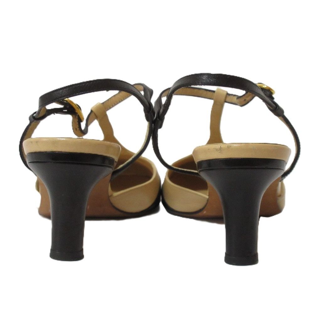 Chanel Chanel Chanel T-Strap Leather Pumps Leather Shoes DUTY FREE for USA Size ONE SIZE - 6 Thumbnail