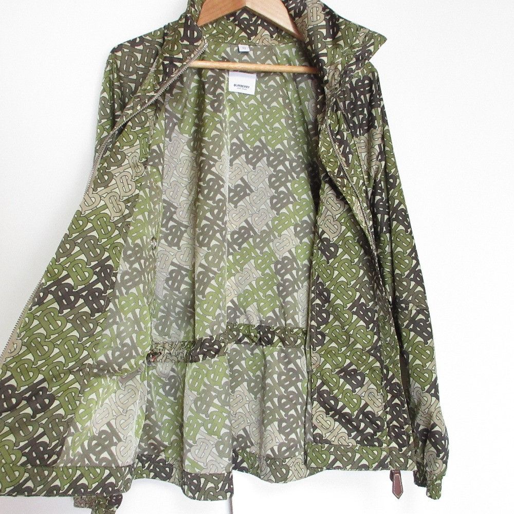Burberry Burberry Burberry TB Monogram Camouflage Jacket Others Outerwear 8017683 DUTY FREE for USA Size ONE SIZE - 5 Thumbnail