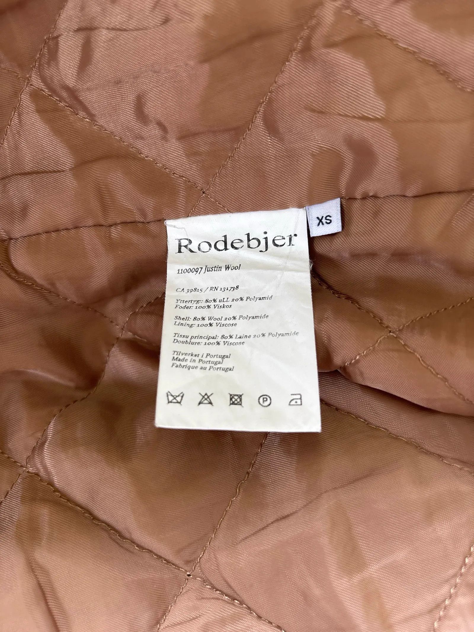Rodebjer Rodebjer Justin Wool Coat Size XS / US 0-2 / IT 36-38 - 4 Thumbnail