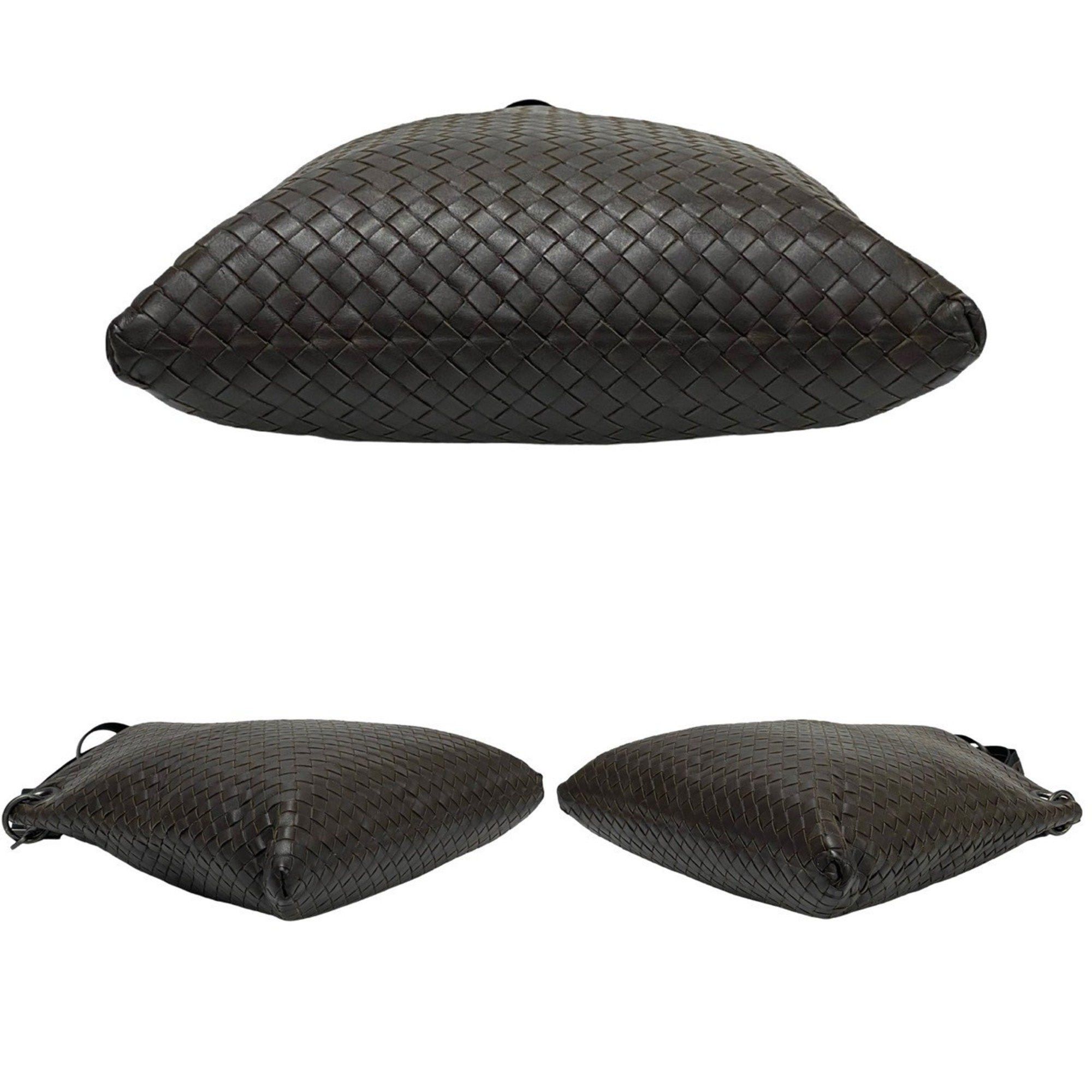 Bottega Veneta BOTTEGA VENETA Intrecciato Leather Shoulder Bag/Sacoche/Pochette Brown 27788 Size ONE SIZE - 6 Thumbnail