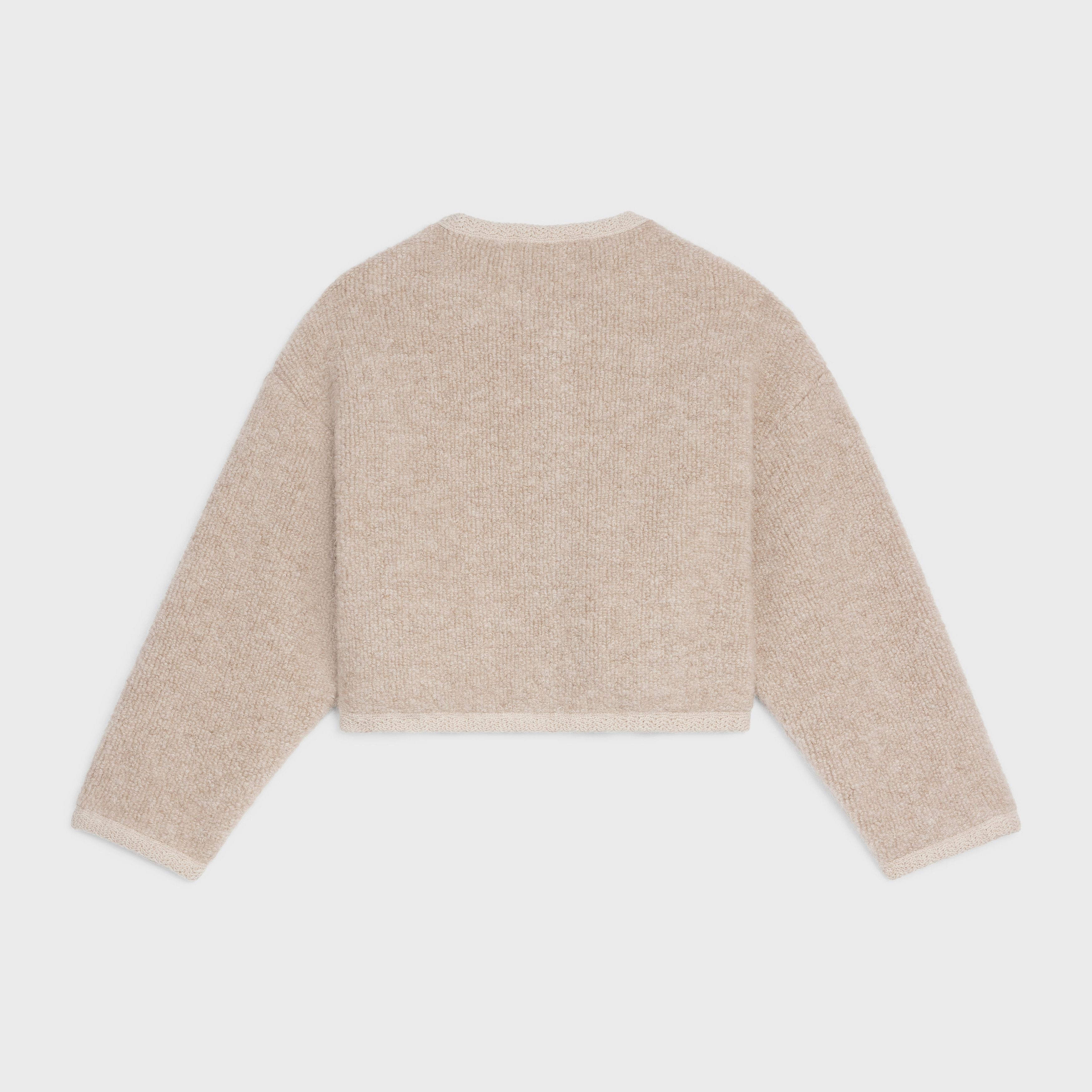 Celine cardigan jacket in alpaca wool Size S / US 4 / IT 40 - 2 Thumbnail