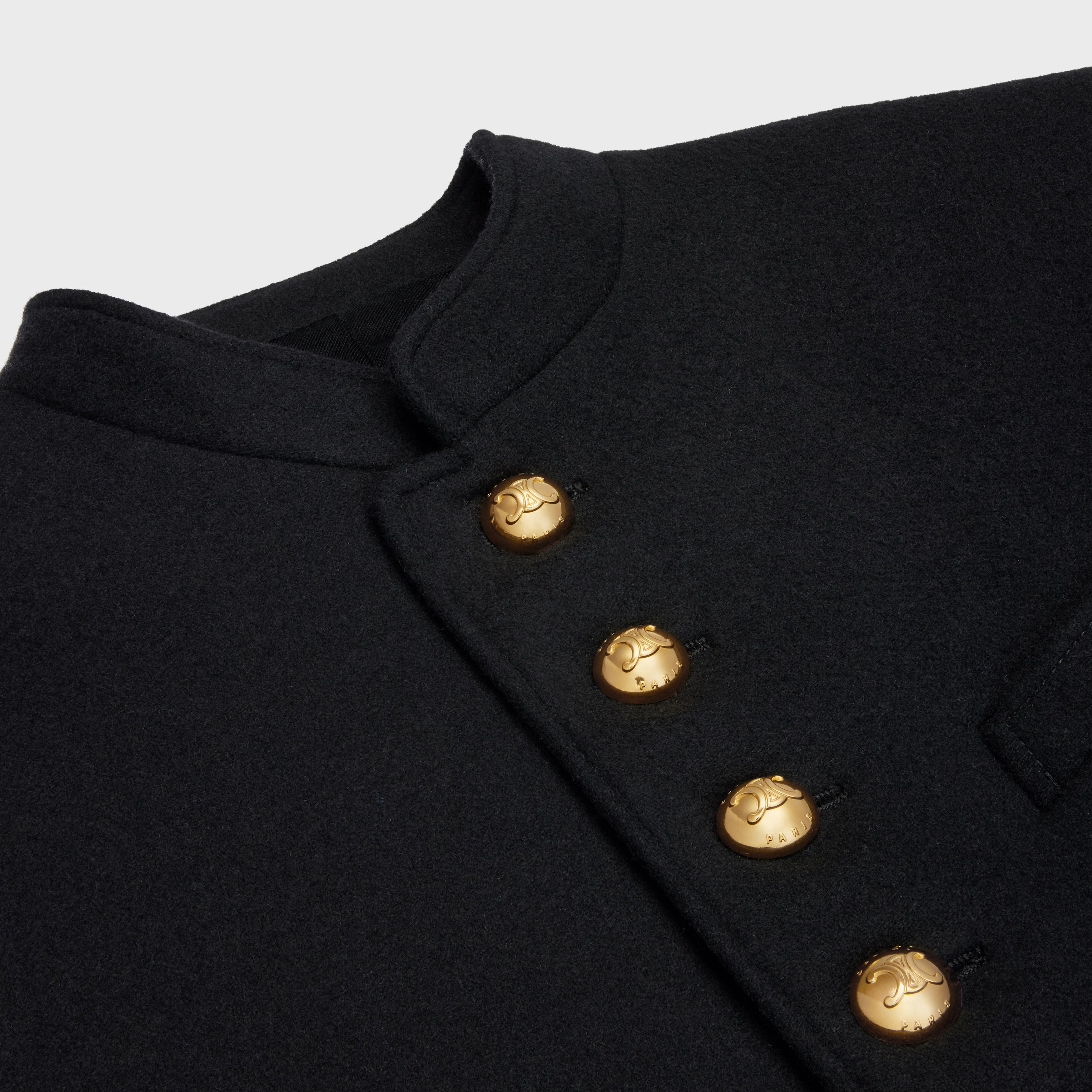 Celine military coat in wool cloth long Size XS / US 0-2 / IT 36-38 - 3 Thumbnail