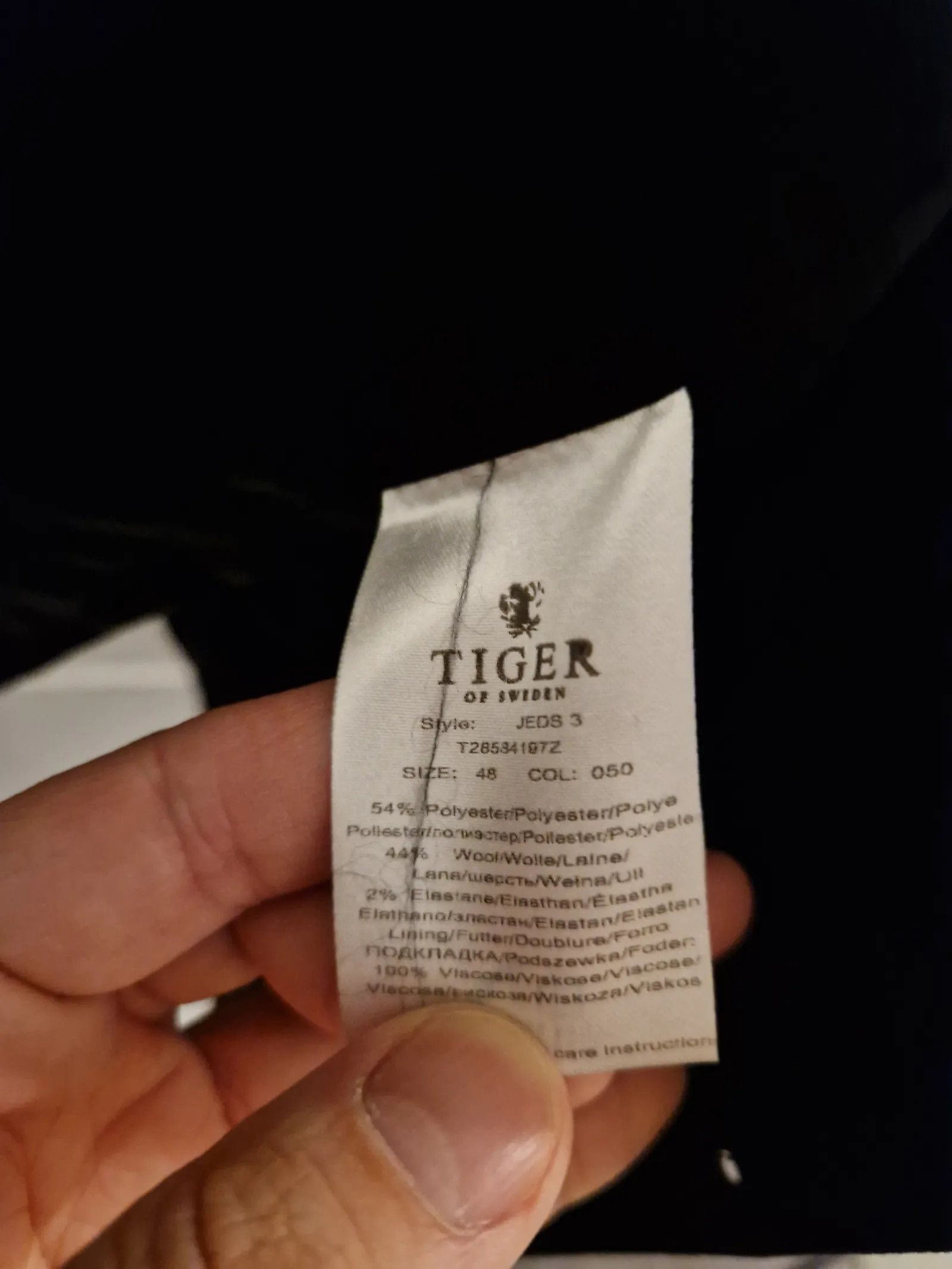 Tiger of Sweden Tiger of Sweden Vest Size US M / EU 48-50 / 2 - 3 Thumbnail