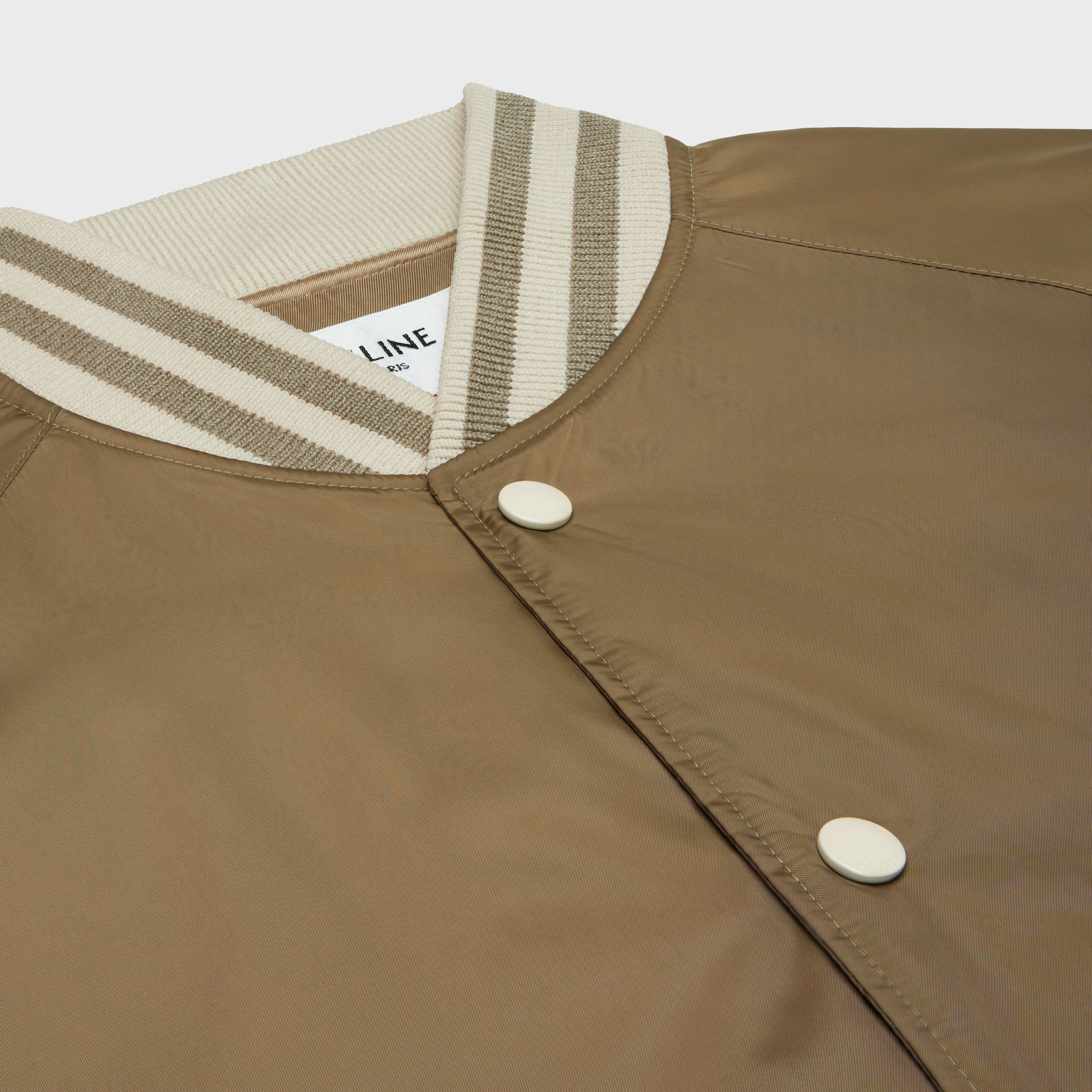 Celine celine paris teddy jacket in lightweight nylon Size XL / US 12-14 / IT 48-50 - 3 Thumbnail