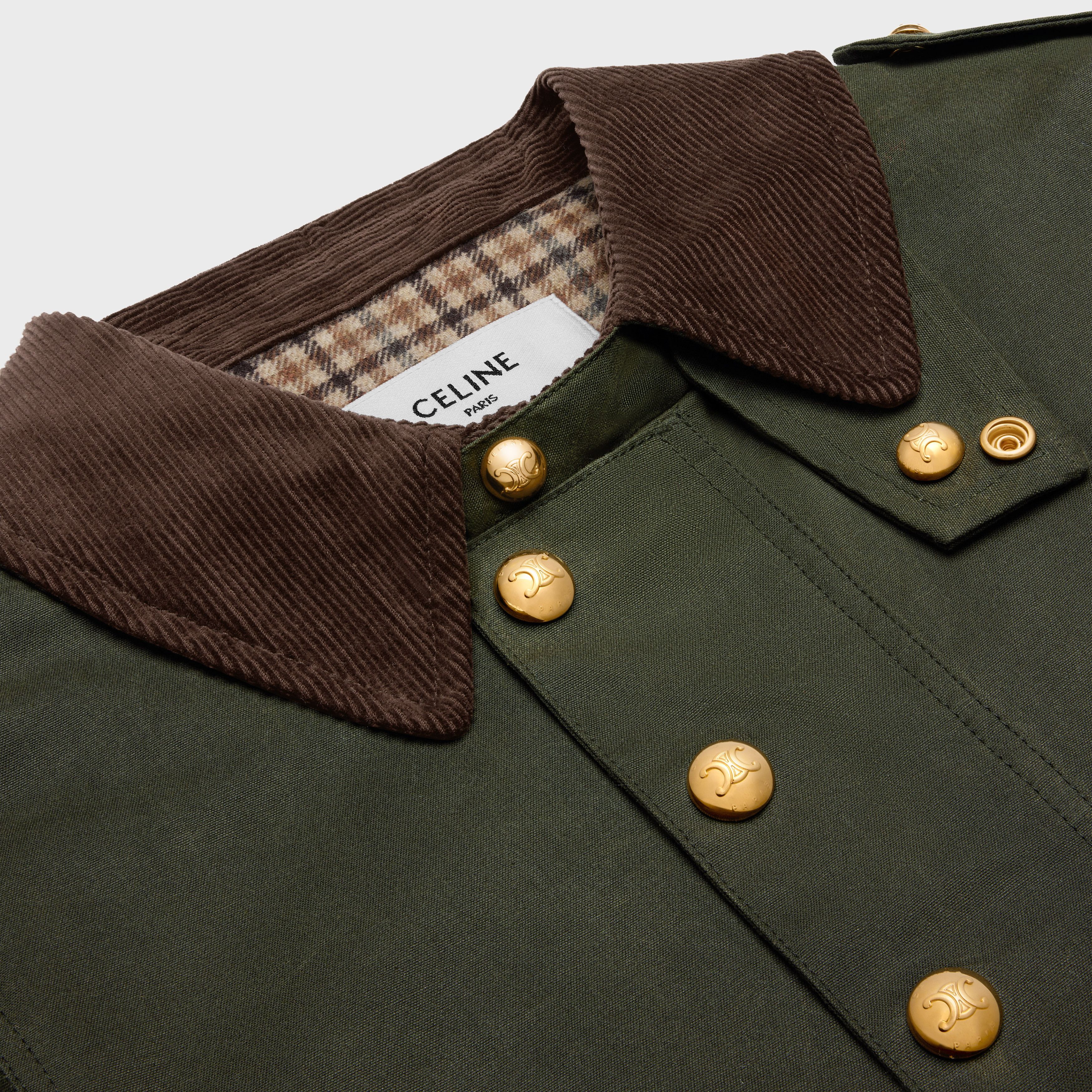 Celine hunting jacket in waxed fabric Size XS / US 0-2 / IT 36-38 - 3 Thumbnail