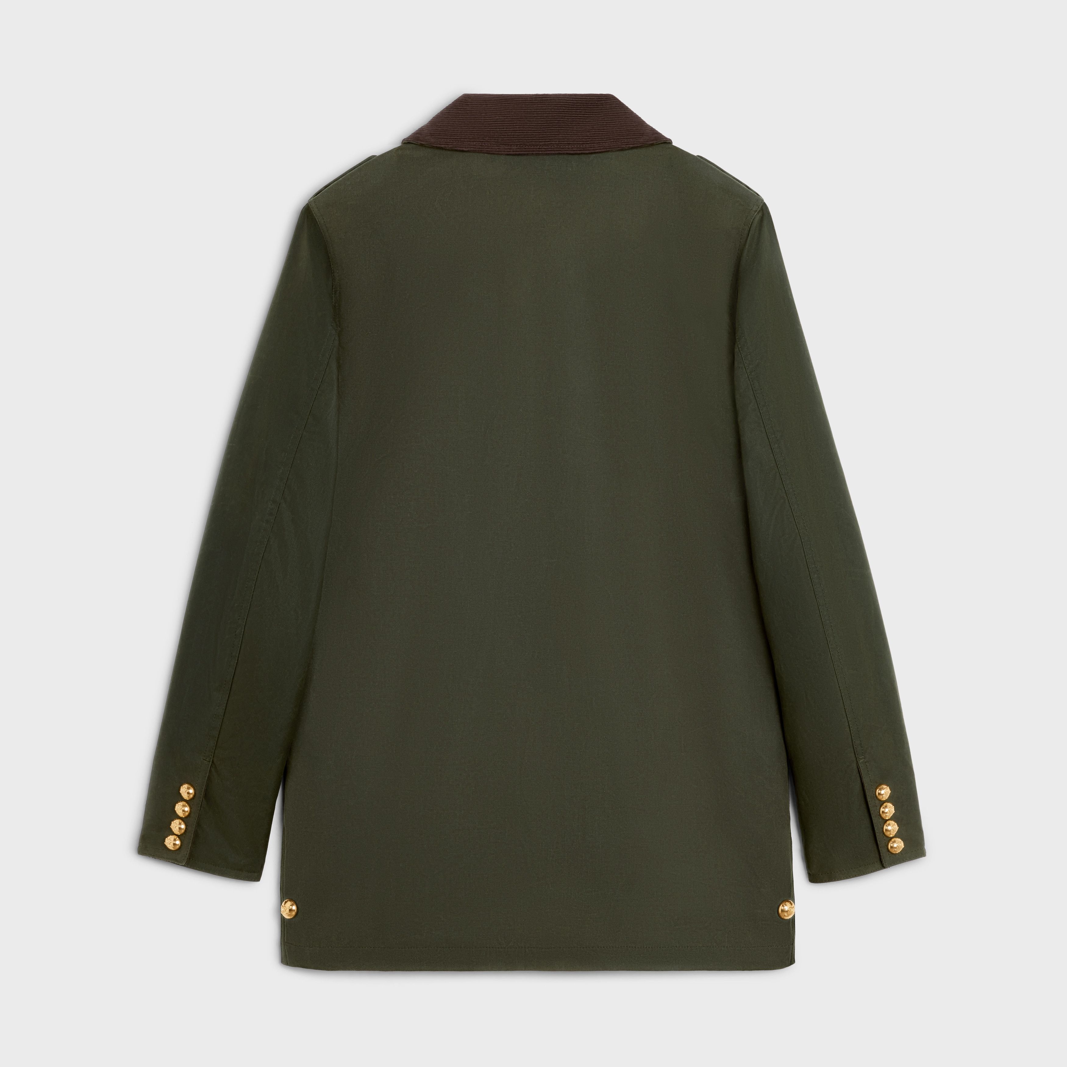 Celine hunting jacket in waxed fabric Size M / US 6-8 / IT 42-44 - 2 Thumbnail