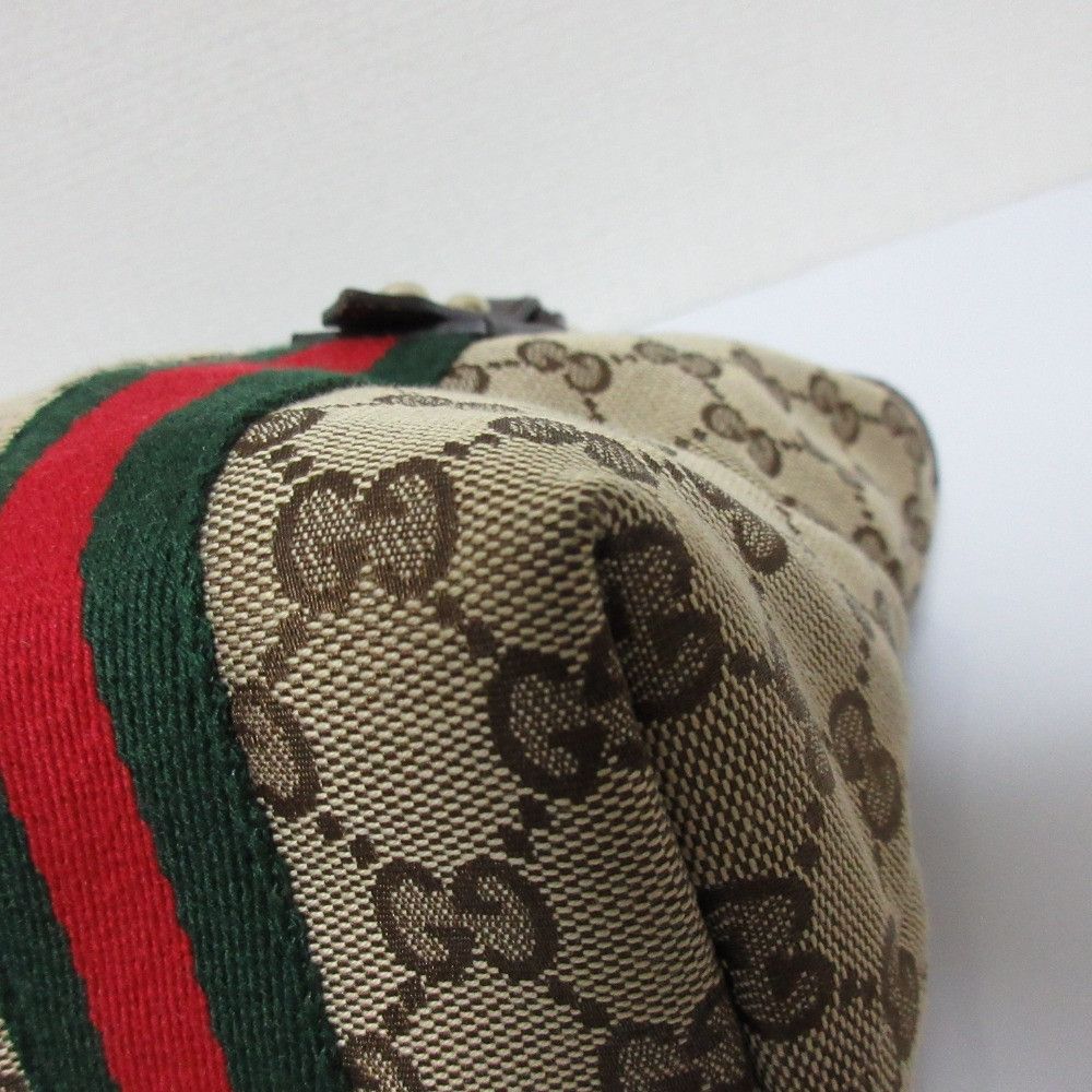 Gucci Gucci Gucci GG Canvas Mini Tote Bag Canvas Tote Bag 139261 Size ONE SIZE - 12 Thumbnail