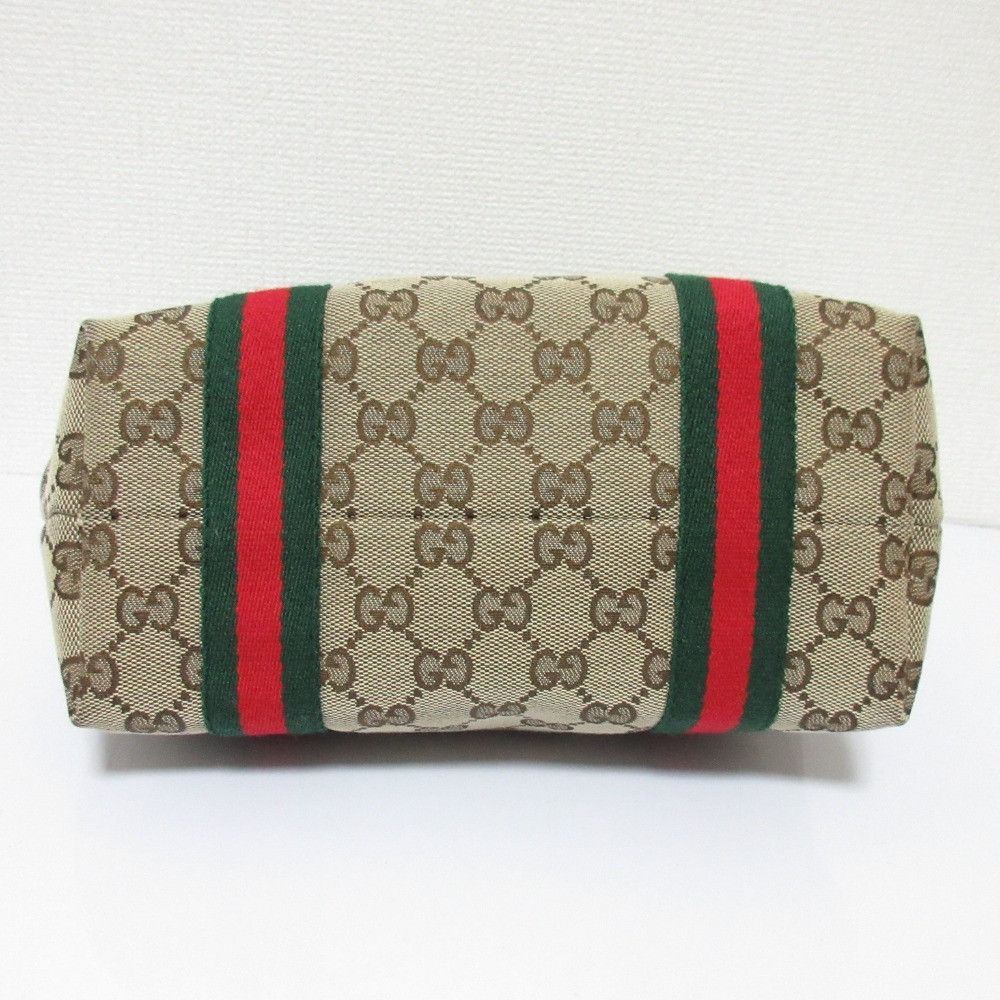 Gucci Gucci Gucci GG Canvas Mini Tote Bag Canvas Tote Bag 139261 Size ONE SIZE - 3 Thumbnail