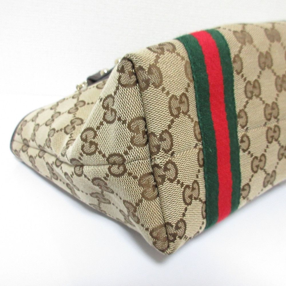 Gucci Gucci Gucci GG Canvas Mini Tote Bag Canvas Tote Bag 139261 Size ONE SIZE - 5 Thumbnail