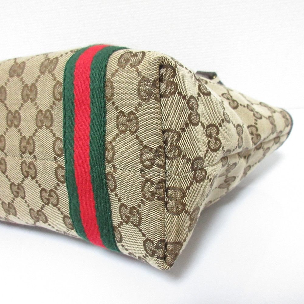 Gucci Gucci Gucci GG Canvas Mini Tote Bag Canvas Tote Bag 139261 Size ONE SIZE - 4 Thumbnail