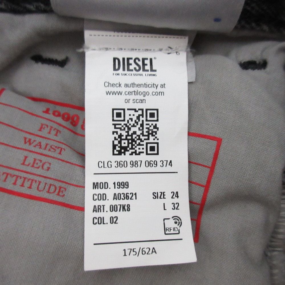 Other Other DIESEL 1999 D-Reggy Denim Pants Denim Jeans A03621 DUTY FREE for USA Size ONE SIZE - 14 Thumbnail