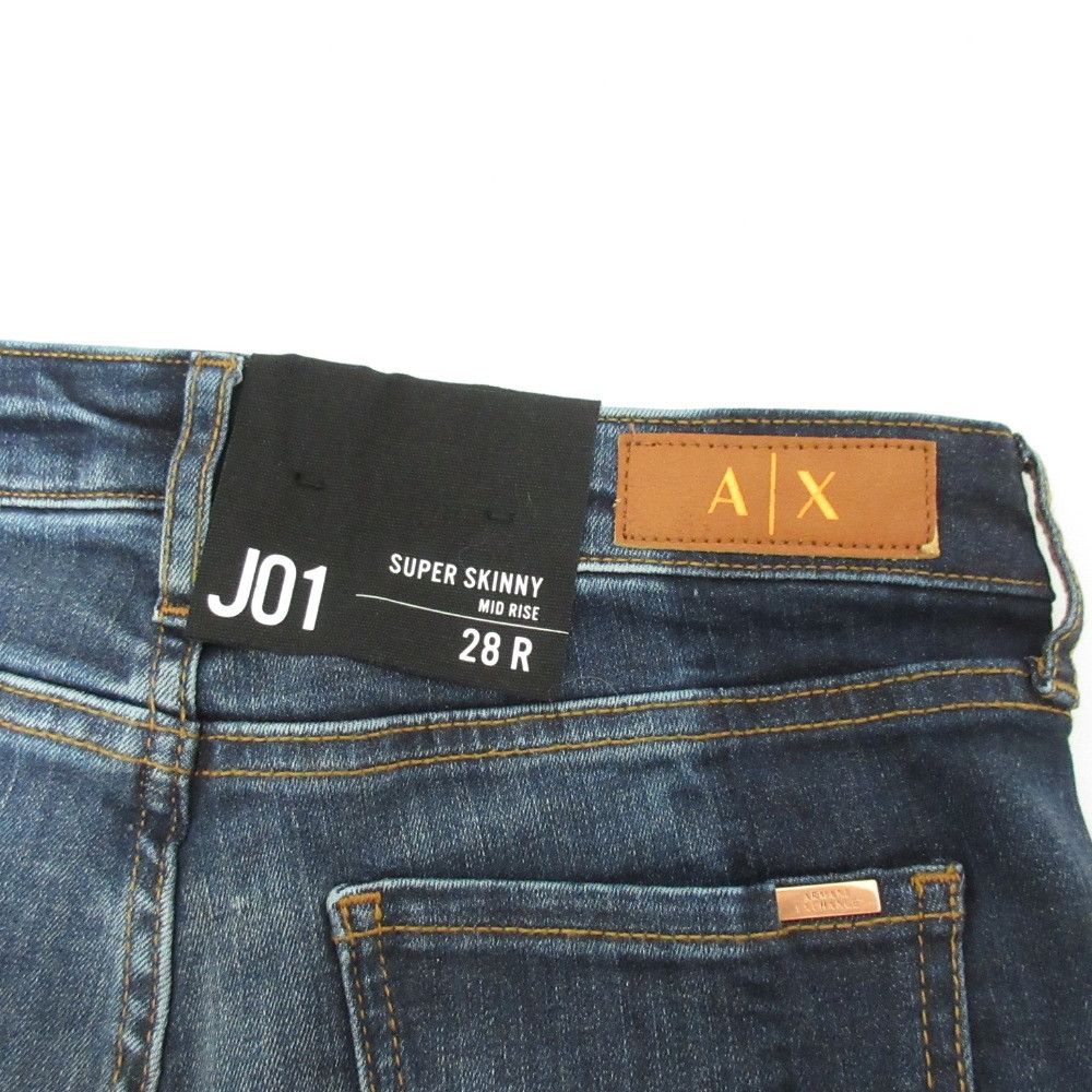 Armani Armani Armani Exchange 5 Pocket Super Skinny Denim Pants Denim Jeans DUTY FREE for USA Size ONE SIZE - 10 Thumbnail