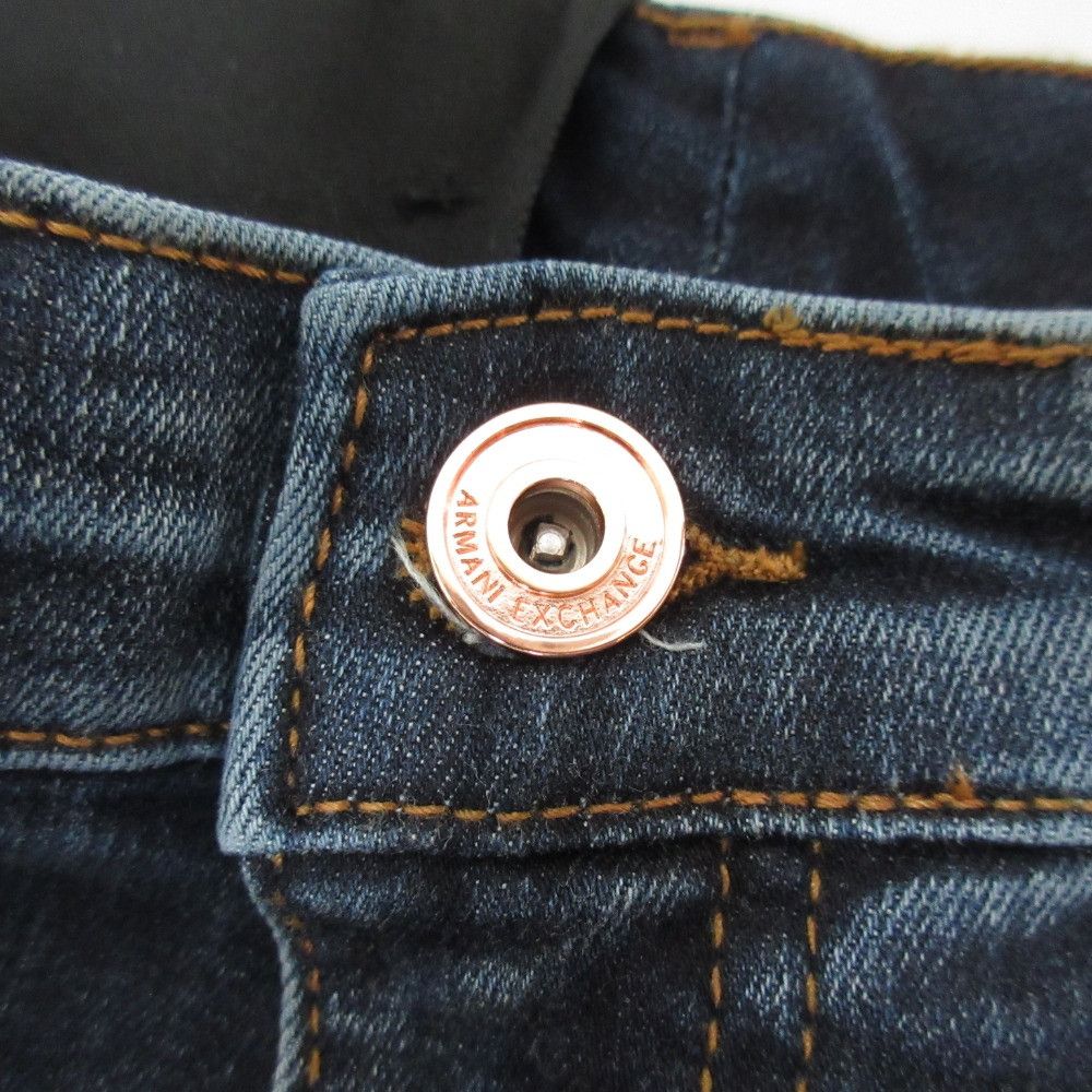 Armani Armani Armani Exchange 5 Pocket Super Skinny Denim Pants Denim Jeans DUTY FREE for USA Size ONE SIZE - 6 Thumbnail