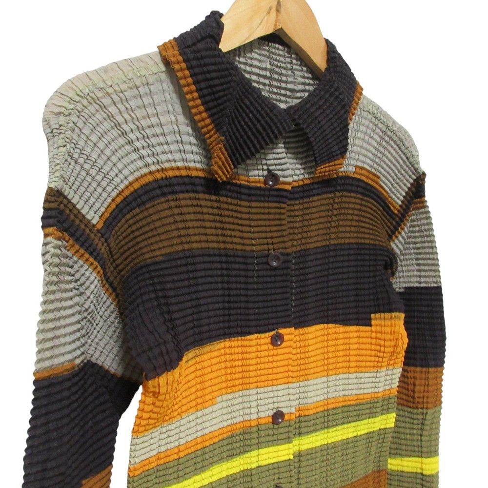 Issey Miyake Issey Miyake ISSEY MIYAKE IM04FT547 Pleats Shirt Others Tops IM04FT547 Size ONE SIZE - 3 Thumbnail