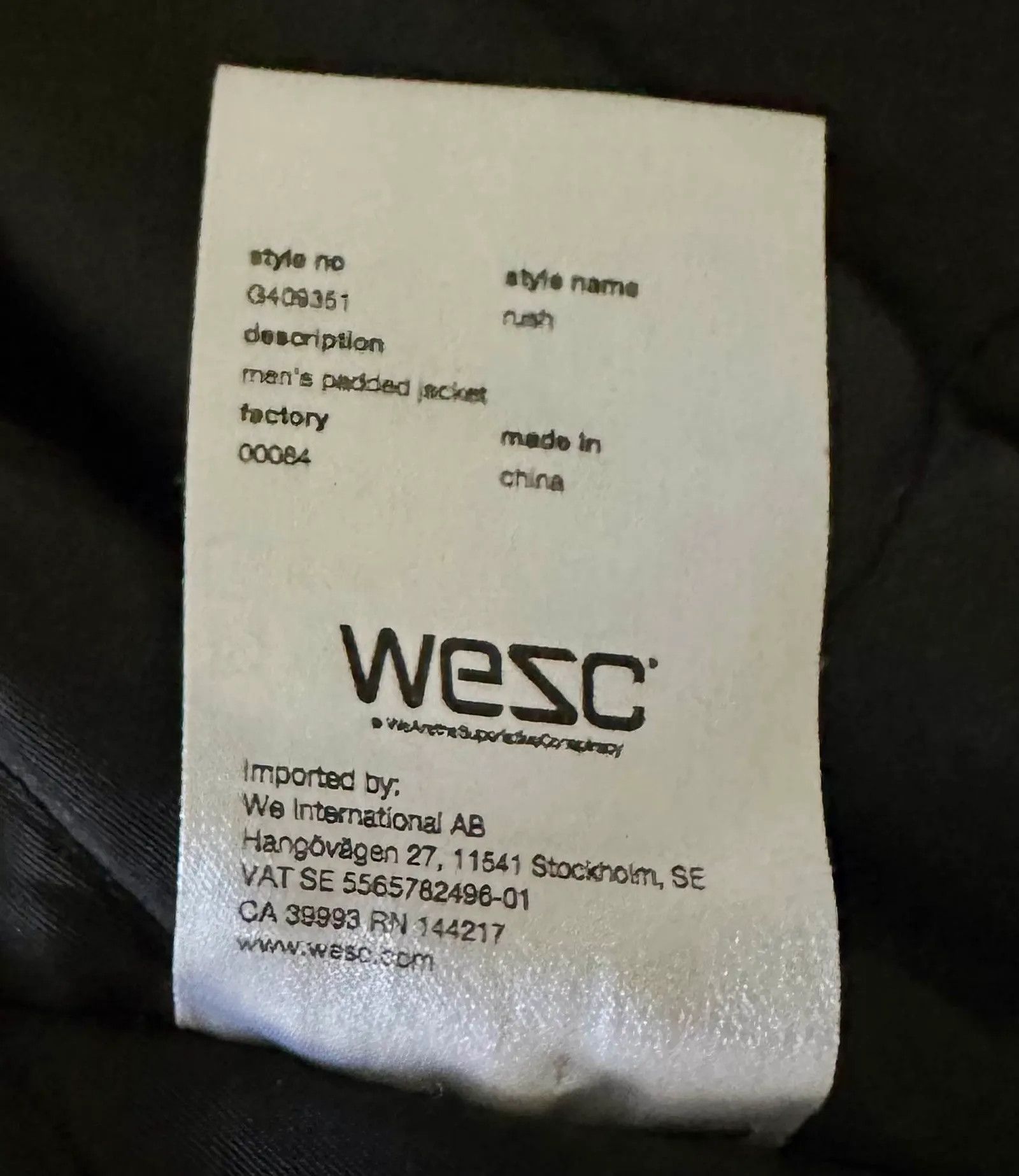 WeSC Wesc Bomber jacket Jacket Size US XL / EU 56 / 4 - 3 Thumbnail