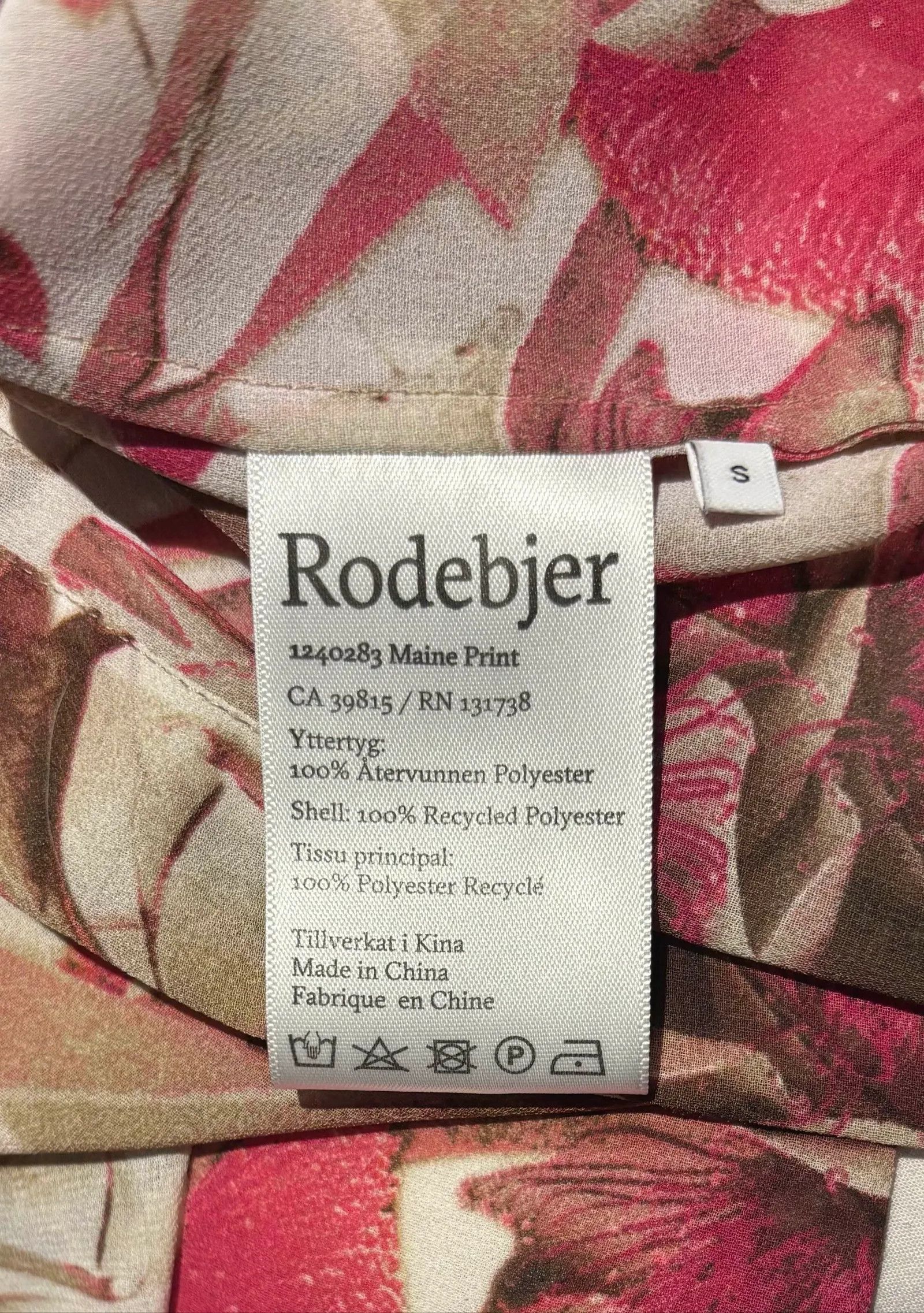 Rodebjer Rodebjer Maine Blouse Size S / US 4 / IT 40 - 3 Thumbnail