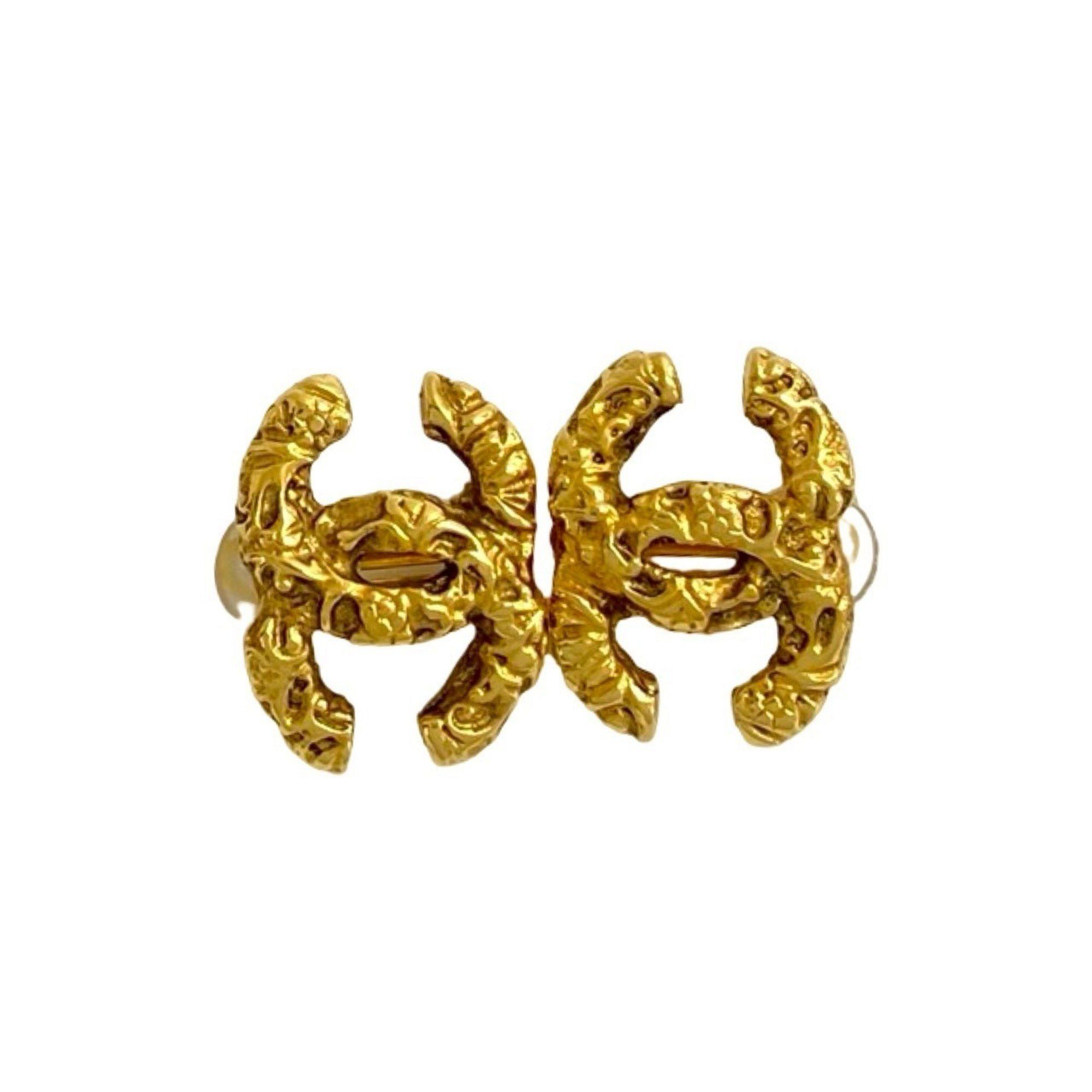 Chanel CHANEL Coco Mark motif earrings and ear cuffs, gold, 16506 Size ONE SIZE - 4 Thumbnail