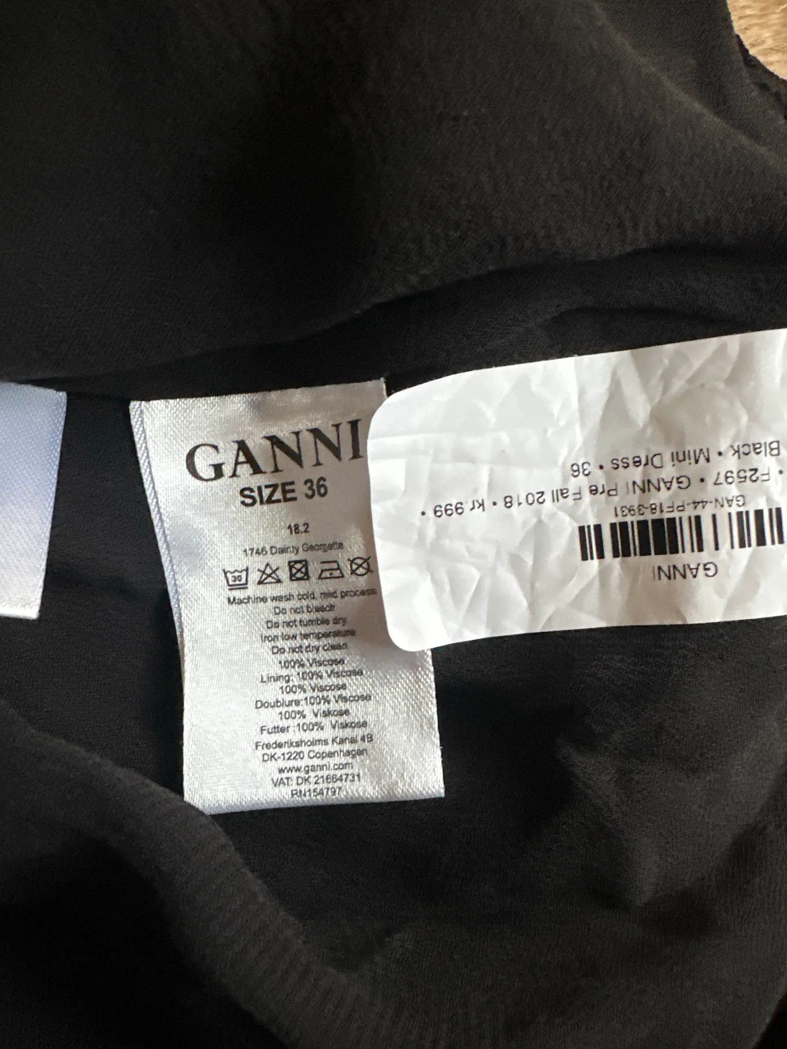Ganni Ganni Dress Size XS / US 0-2 / IT 36-38 - 3 Thumbnail