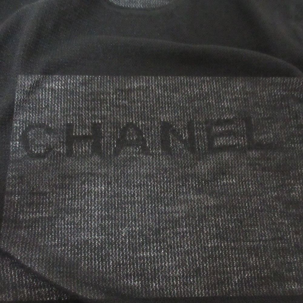 Chanel Chanel Chanel Front Logo Sheer Knit Pullover Others Tops P19839V01155 DUTY FREE for USA Size ONE SIZE - 6 Thumbnail