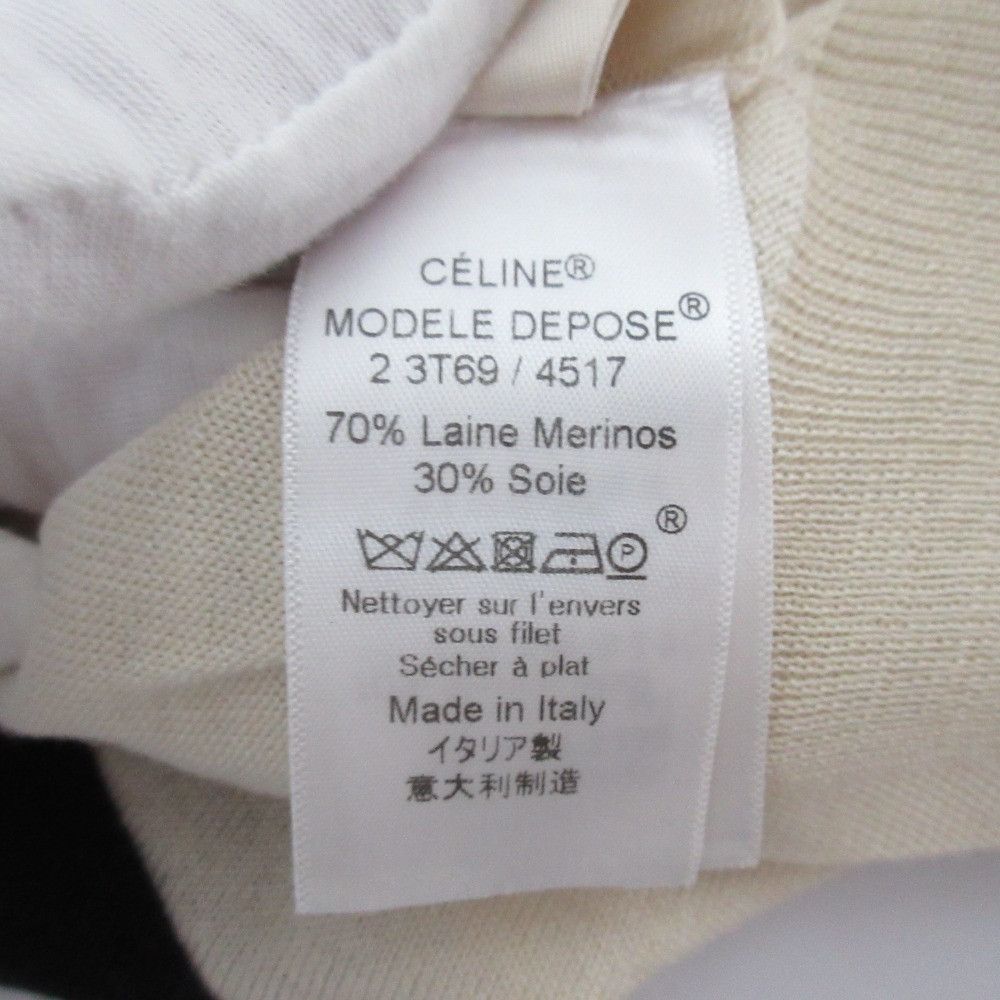 Celine Celine Celine 23T69 4517 Wool Silk Knitwear Others Tops 23T69 4517 Size ONE SIZE - 9 Thumbnail