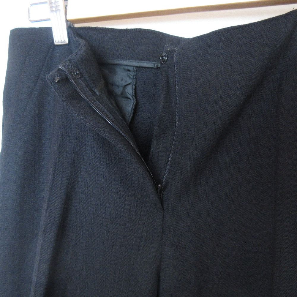 Other Other hLam Wool Slacks Leather Pants DUTY FREE for USA Size ONE SIZE - 4 Thumbnail