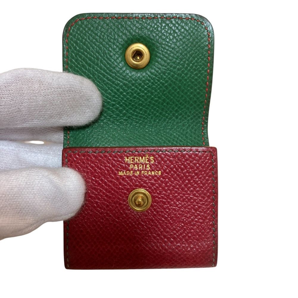 Hermes Hermes Hermes Sticky Note Case Leather Case Leather Other Stamp X DUTY FREE for USA Size ONE SIZE - 3 Thumbnail