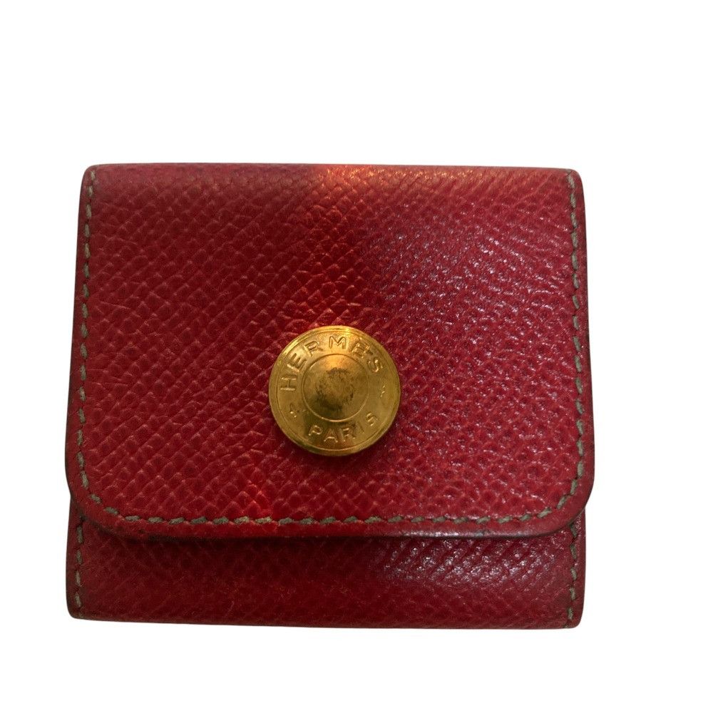 Hermes Hermes Hermes Sticky Note Case Leather Case Leather Other Stamp X DUTY FREE for USA Size ONE SIZE - 2 Thumbnail